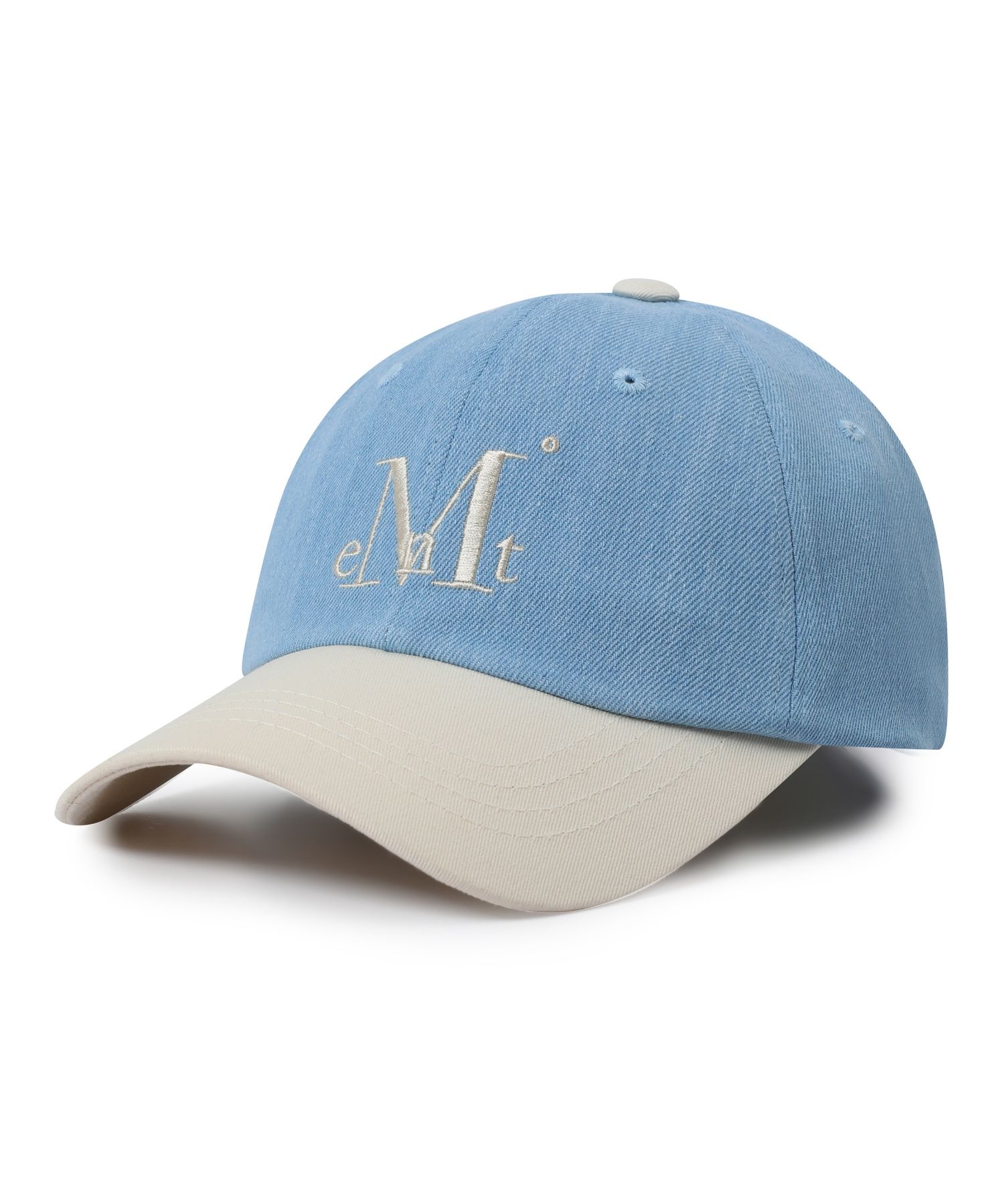 ☆MUCENT☆ Signature two-tone color blocking ball cap in 7 c MUSINSA | MUCENT Signature Two-Tone Coloring Ball Cap (7 Colors)