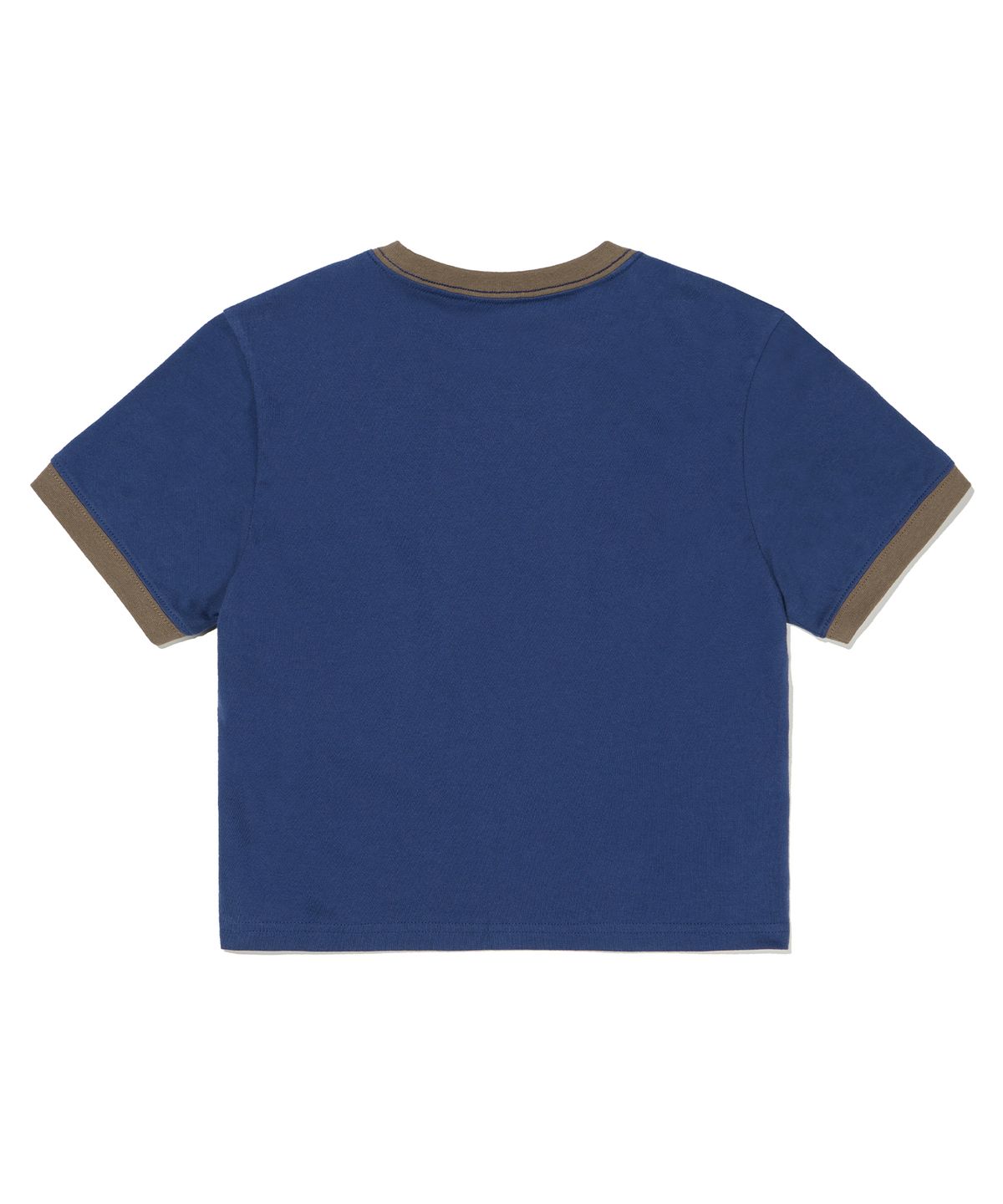 브라운브레스(BROWNBREATH) W EMBLEM RINGER TEE - NAVY