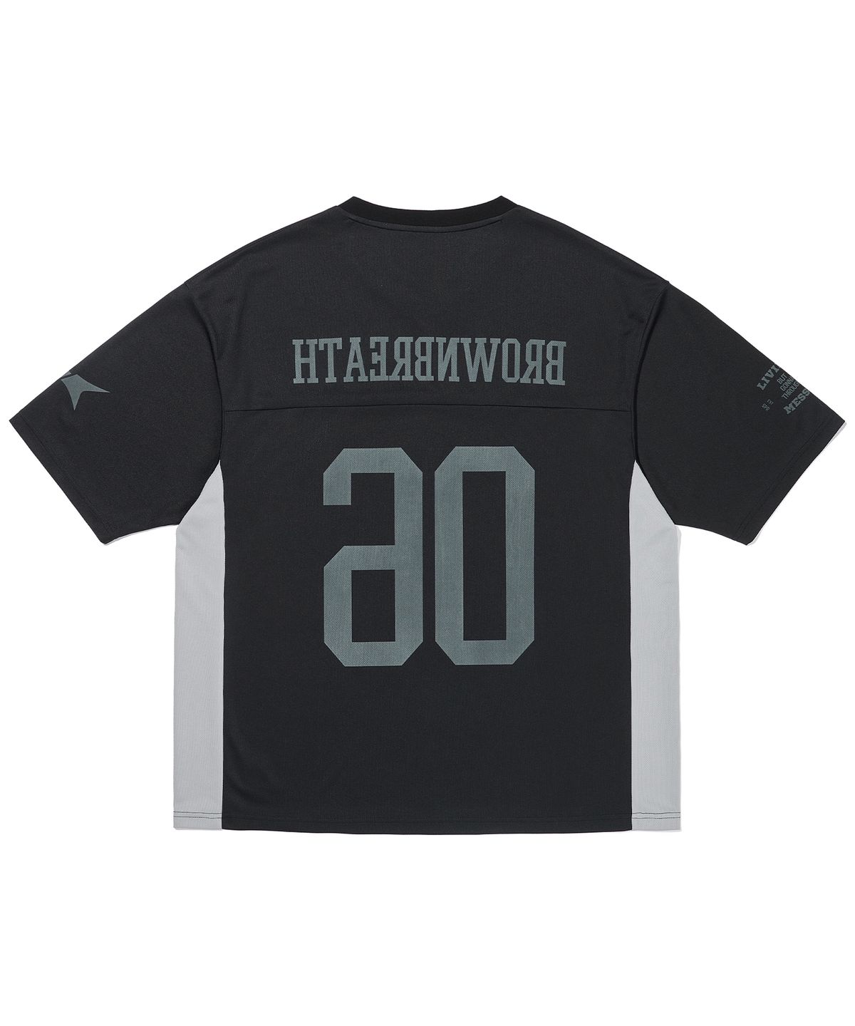 브라운브레스(BROWNBREATH) BB06 RUGBY TEE - BLACK