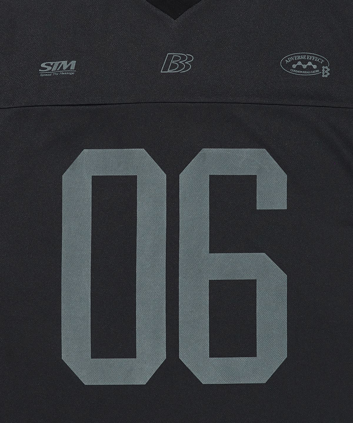 브라운브레스(BROWNBREATH) BB06 RUGBY TEE - BLACK