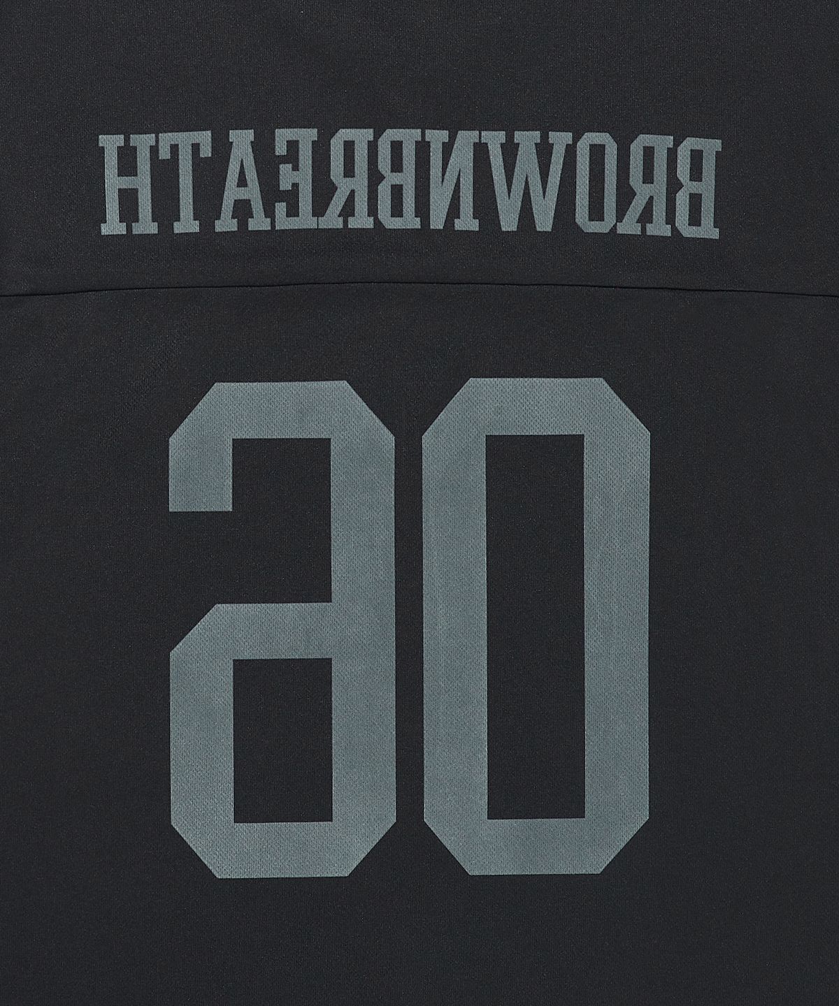 브라운브레스(BROWNBREATH) BB06 RUGBY TEE - BLACK