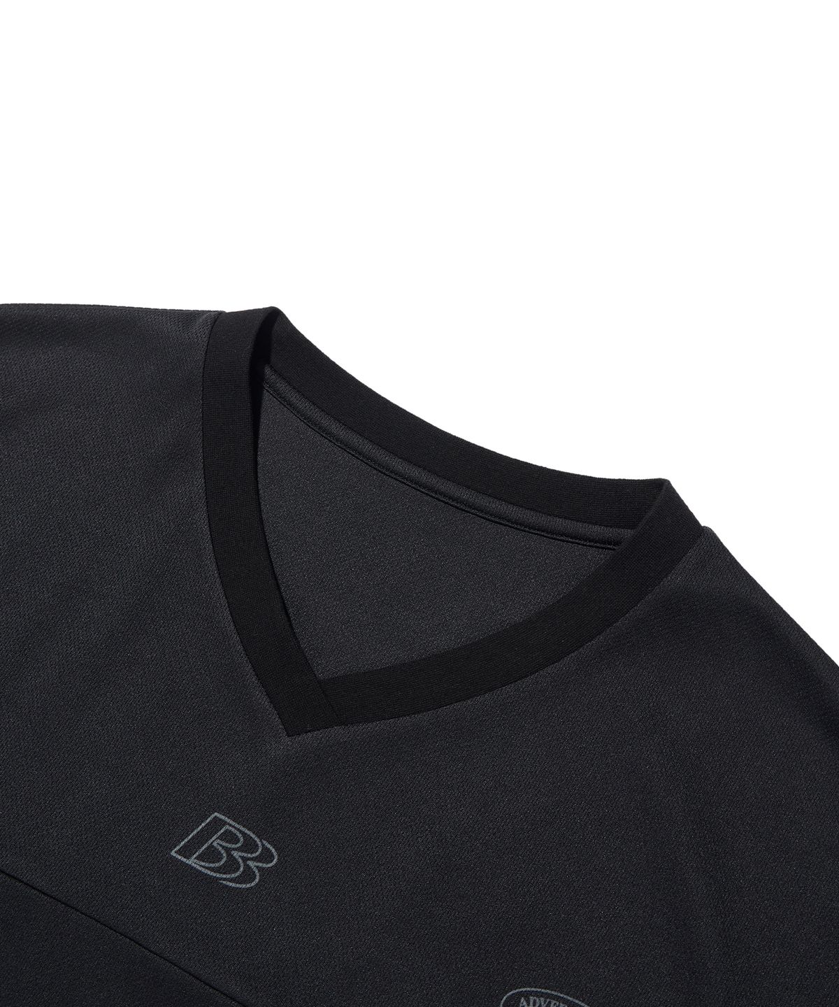 브라운브레스(BROWNBREATH) BB06 RUGBY TEE - BLACK