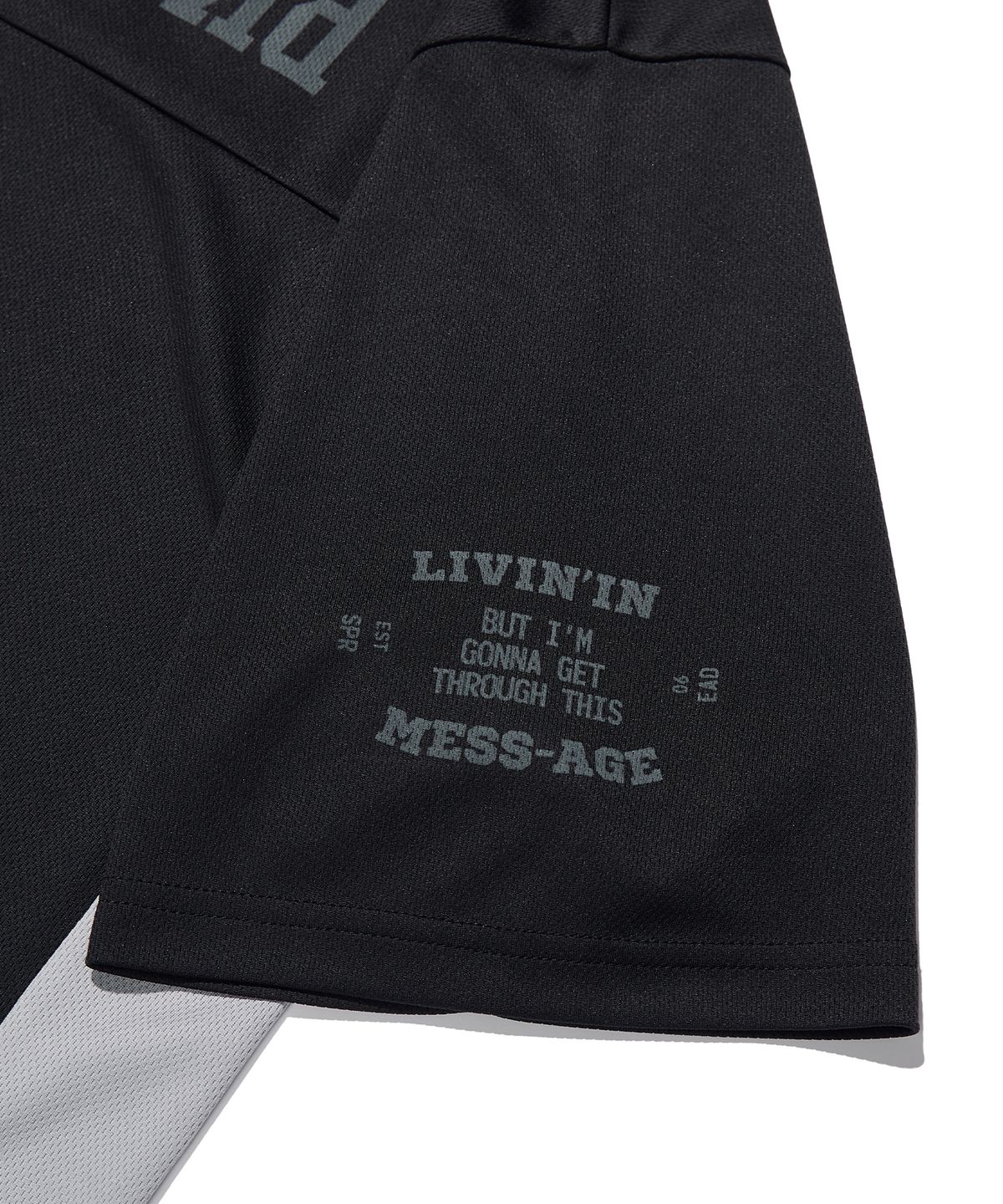 브라운브레스(BROWNBREATH) BB06 RUGBY TEE - BLACK