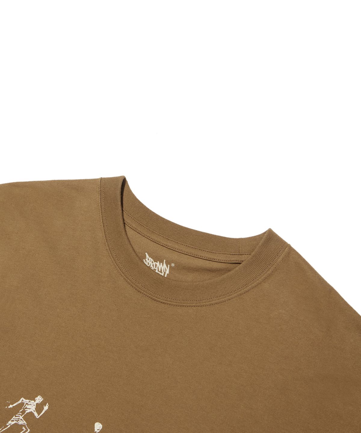 브라운브레스(BROWNBREATH) FAR AWAY TEE - BROWN