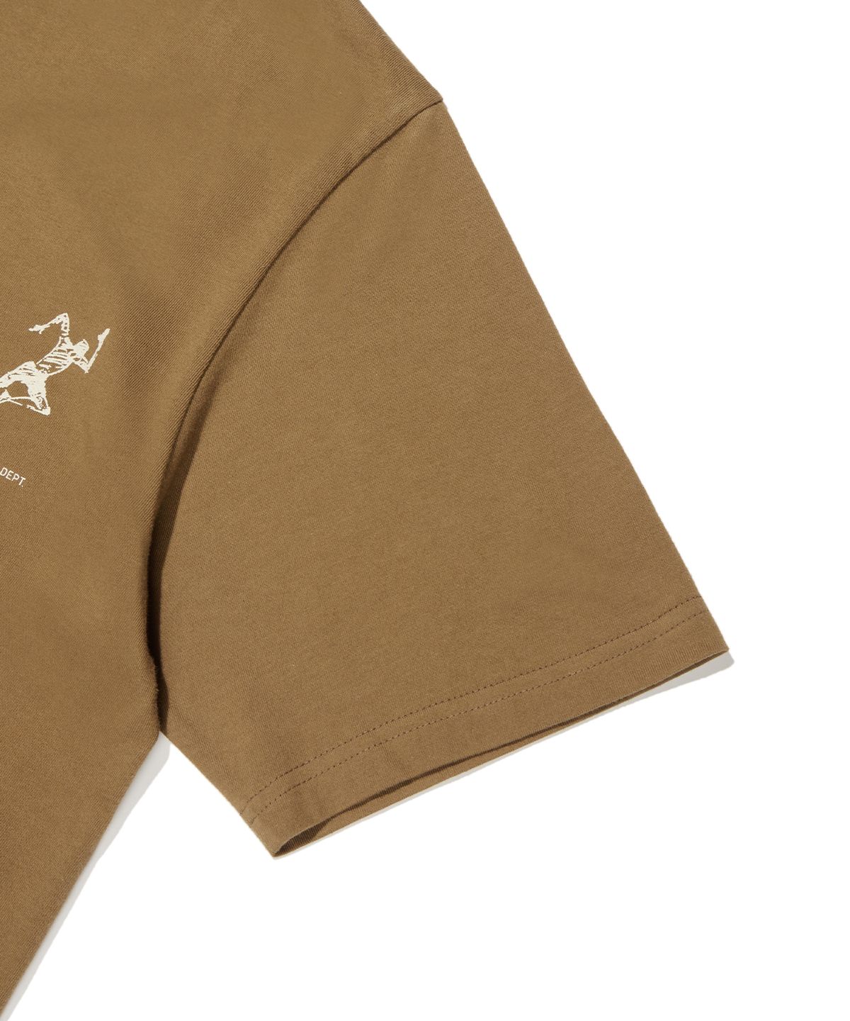 브라운브레스(BROWNBREATH) FAR AWAY TEE - BROWN