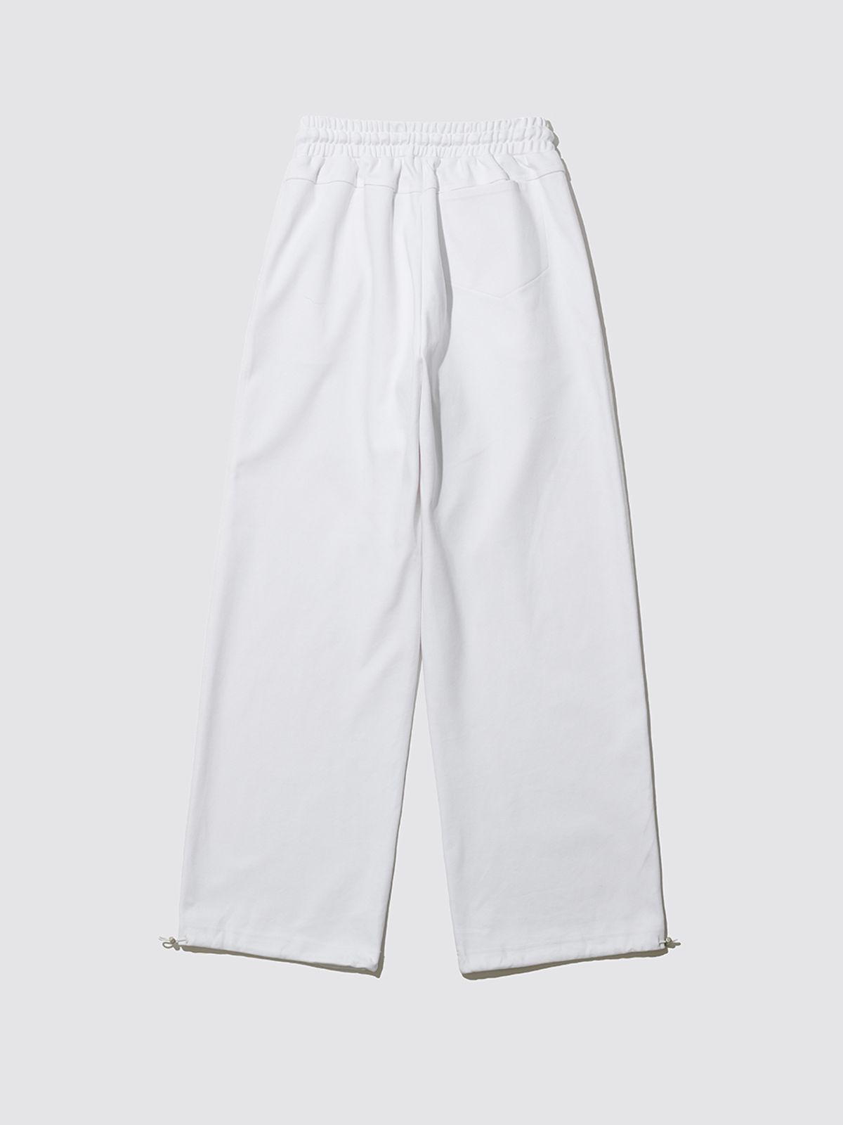 민더리(MEENDERI) SIGNATURE JOGGER PANTS - WHITE