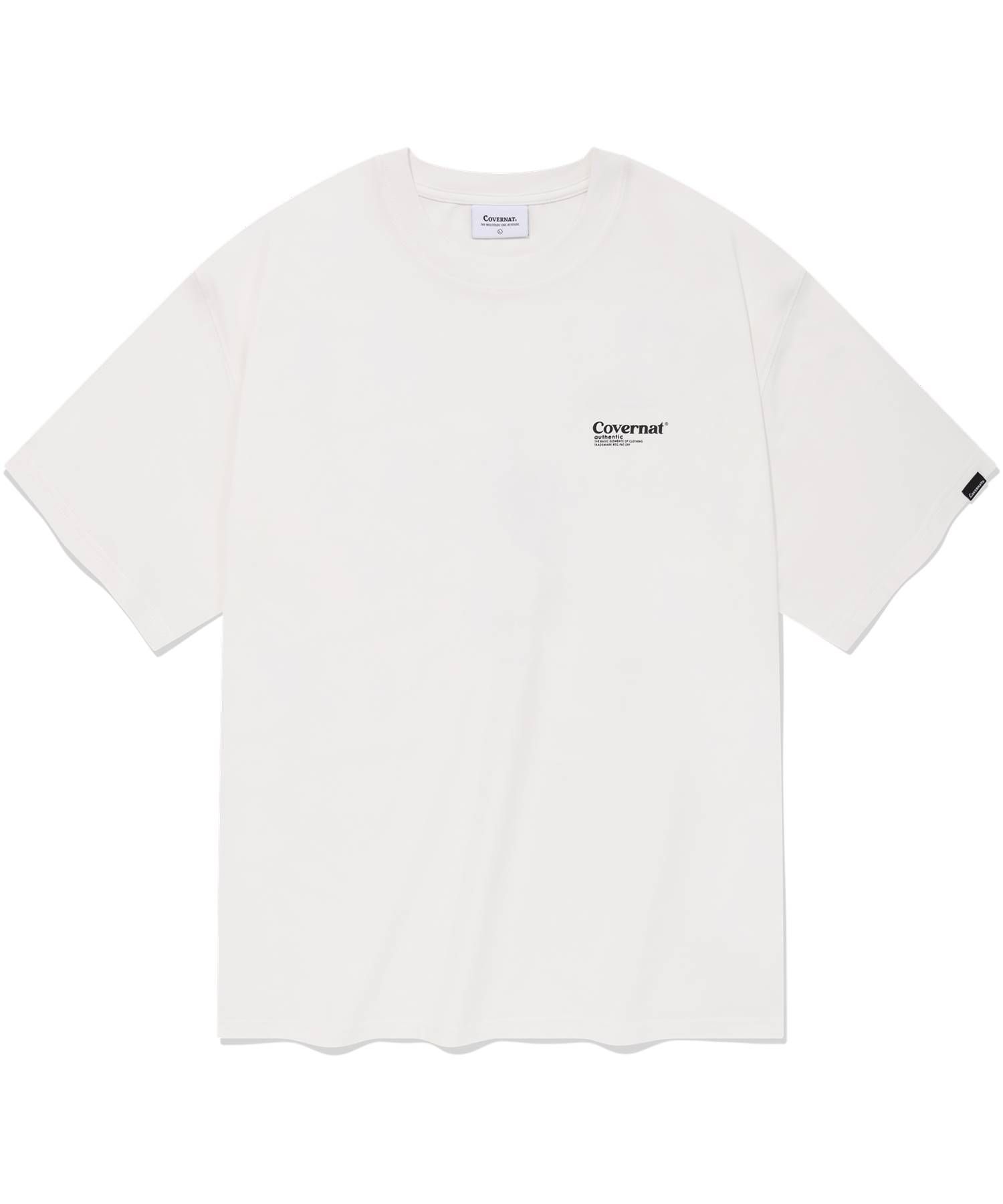 【COVERNAT】 Travel T-shirt  White MUSINSA | COVERNAT Travel T-shirt white