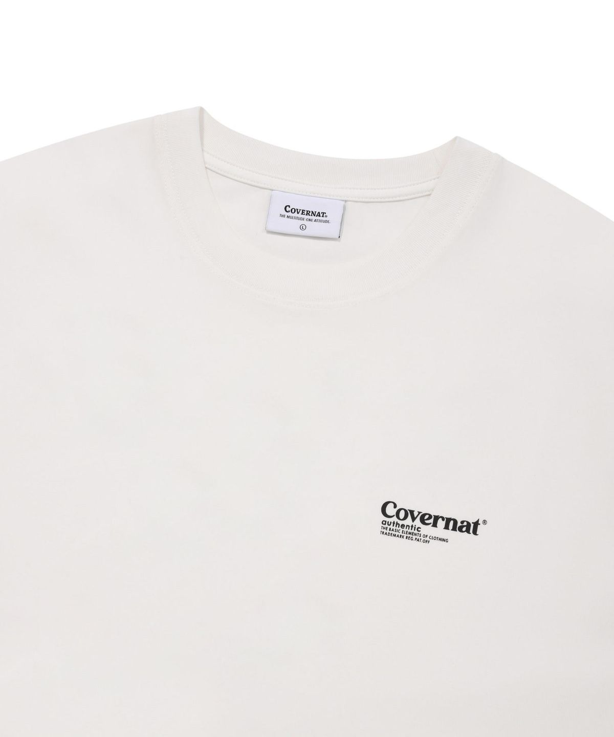 커버낫(COVERNAT) 트래블 티셔츠 화이트