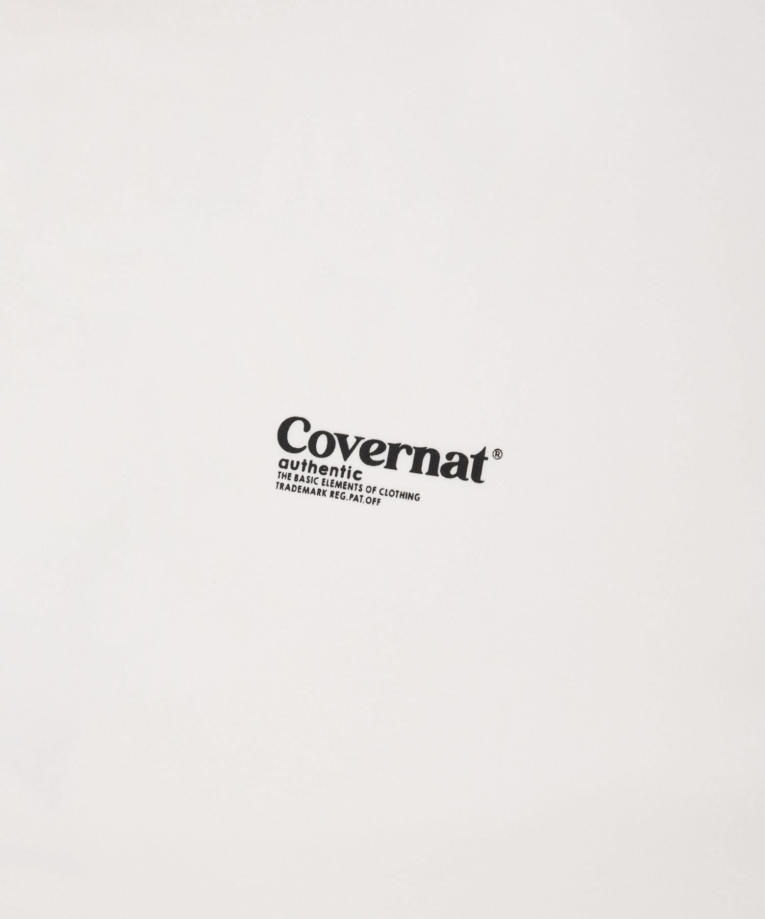 Tシャツ・カットソー COVERNAT Center Authentic T-Shirt White Center Authentic Logo T-Shirt White - Covernat | 60% - Asian