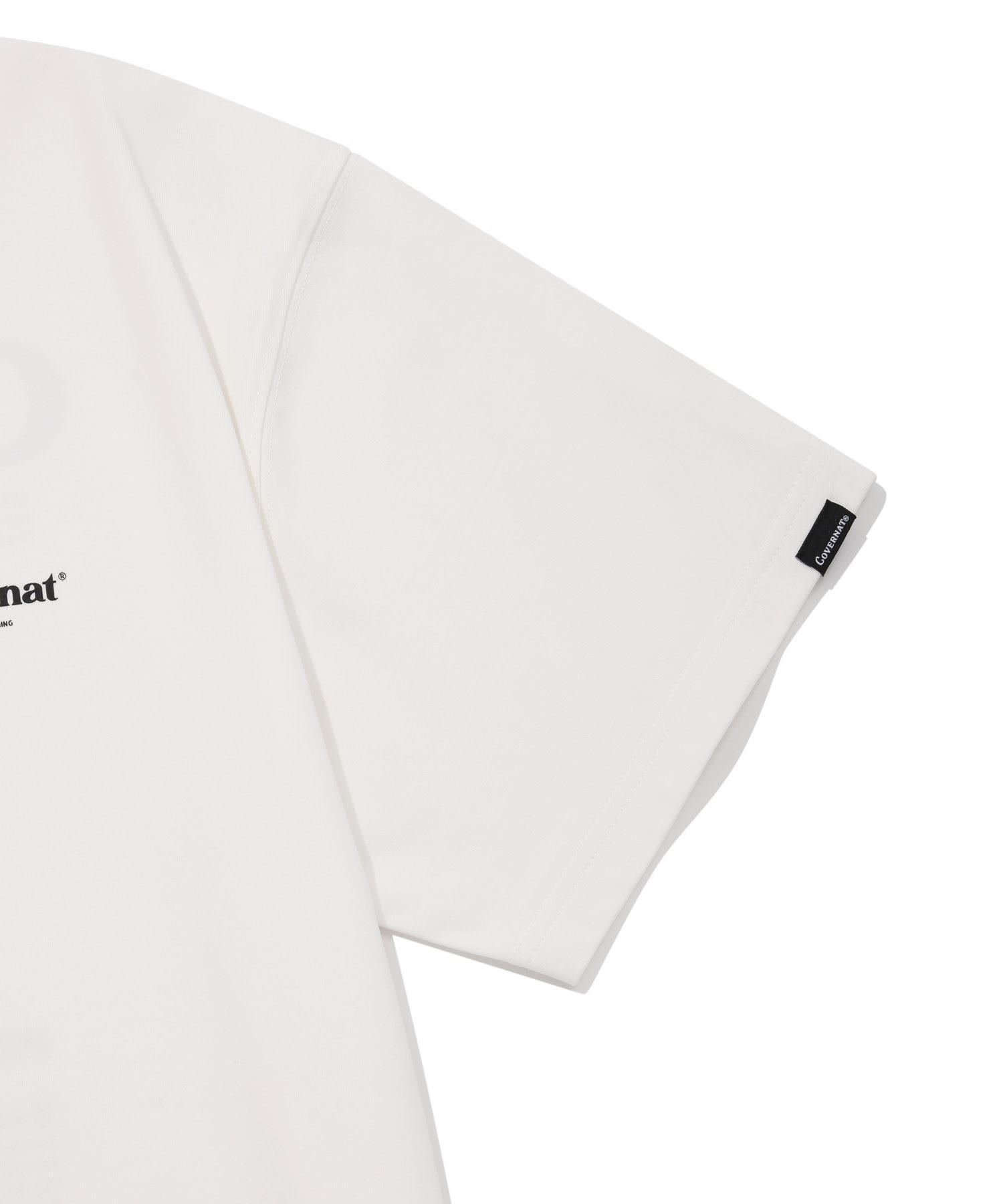 MUSINSA | COVERNAT Travel T-shirt white