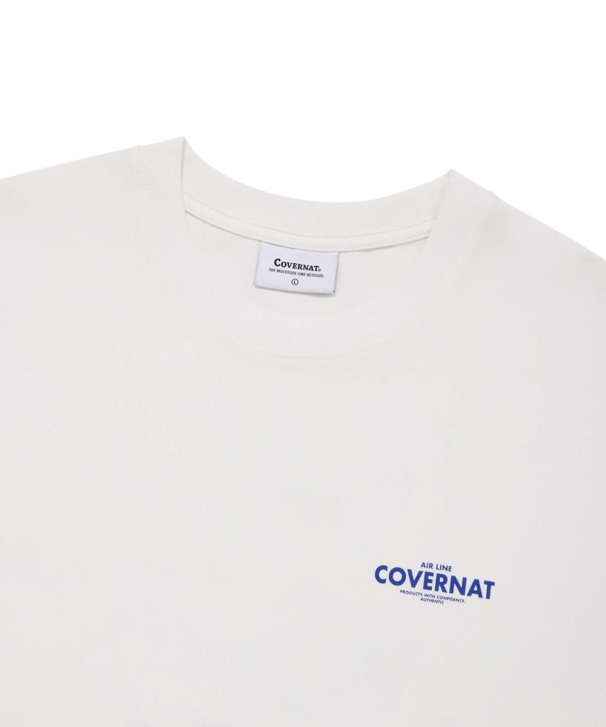 커버낫(COVERNAT) 패스포트 티셔츠 화이트