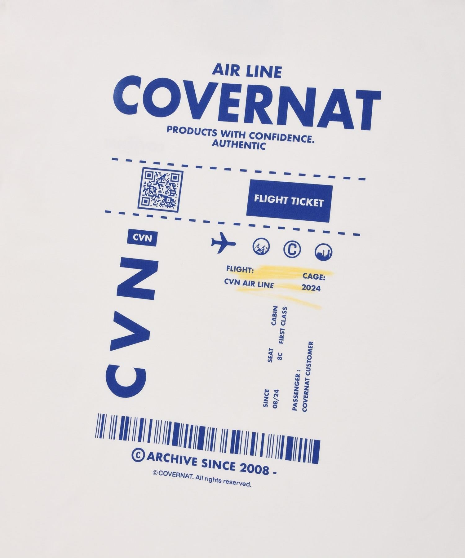 [COVERNAT]★PASSPORT Tシャツ MUSINSA | COVERNAT Passport T-Shirt Black