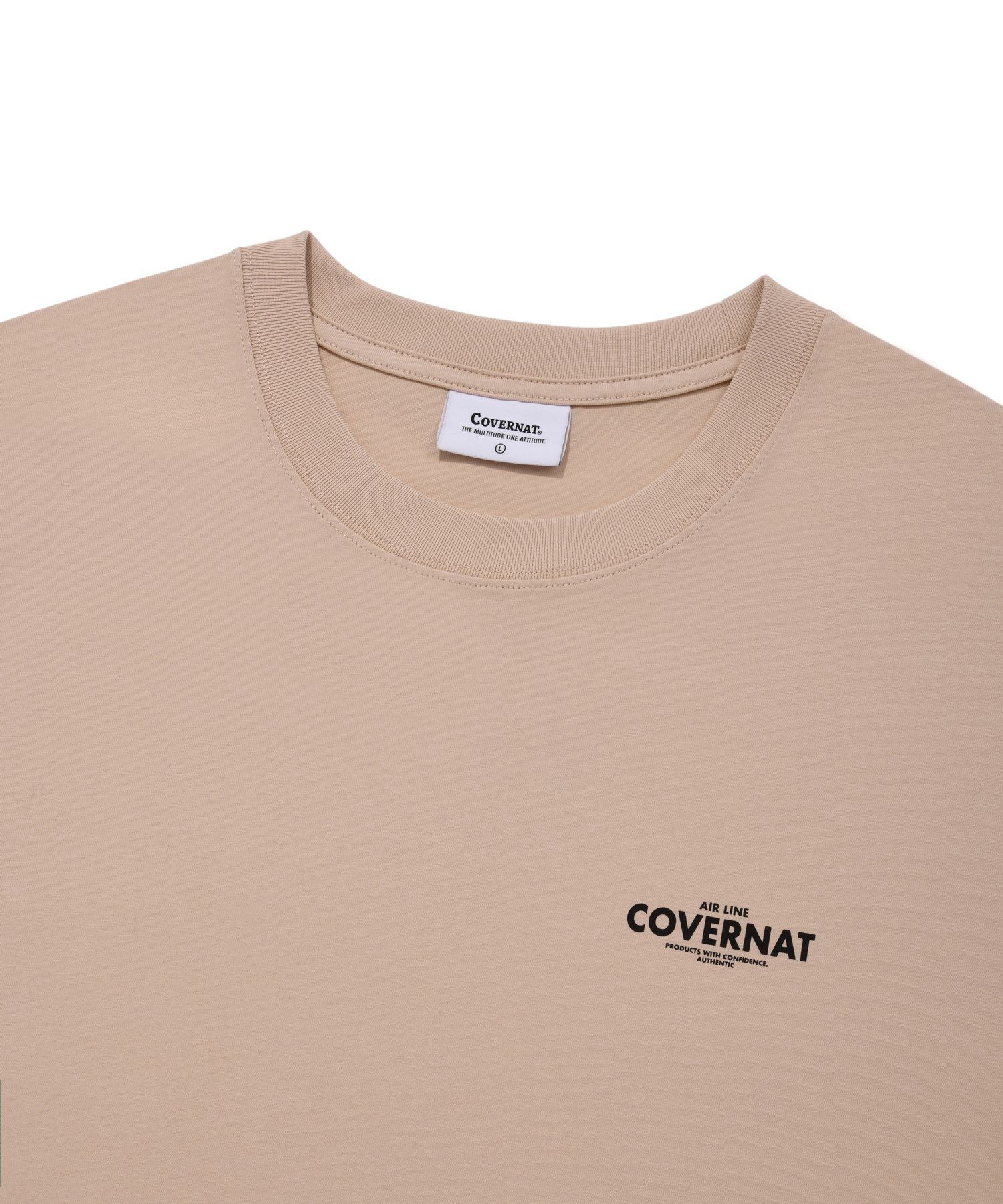 Tシャツ・カットソー COVERNAT Passport T-shirt dusty pink MUSINSA | COVERNAT Passport T-shirt Dusty Pink