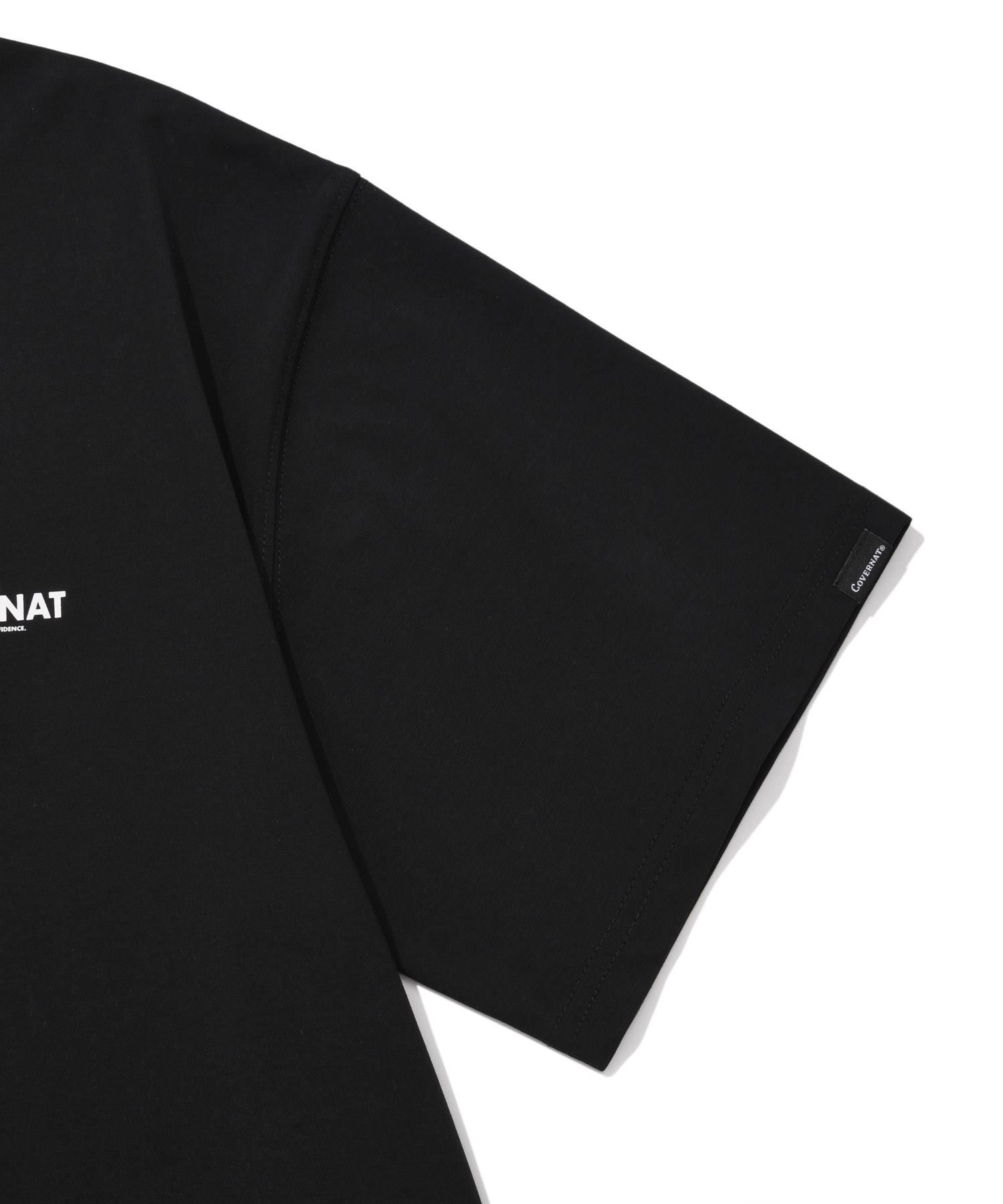 Tシャツ・カットソー COVERNAT passport t-shirt black MUSINSA | COVERNAT Passport T-Shirt Black