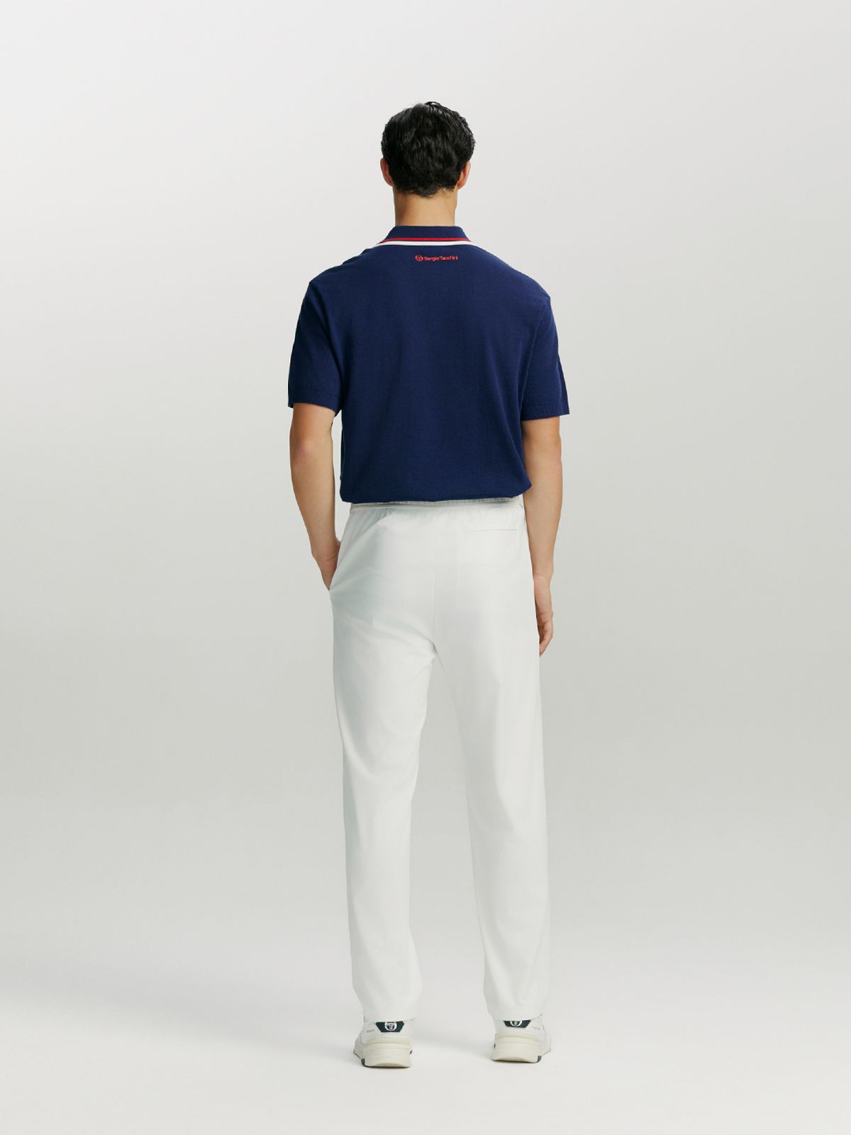 세르지오 타키니(SERGIO TACCHINI) M 리조트 우븐 릴렉스핏 팬츠 (White)