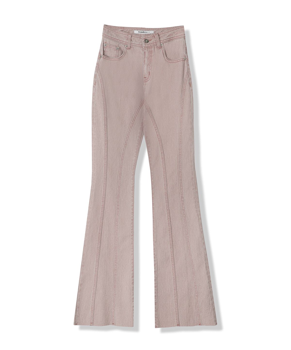 어반드레스(AVANDRESS) Thin Bootscut Pigment Denim Pants - 3COL