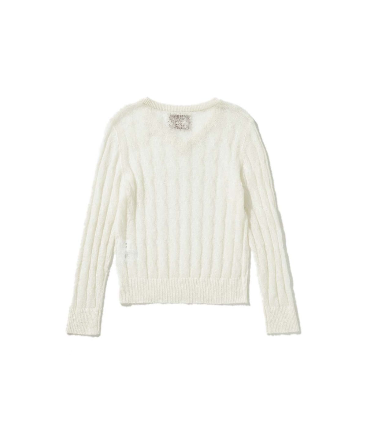 라츠유(LOTSYOU) Calla Lily Knit Ivory