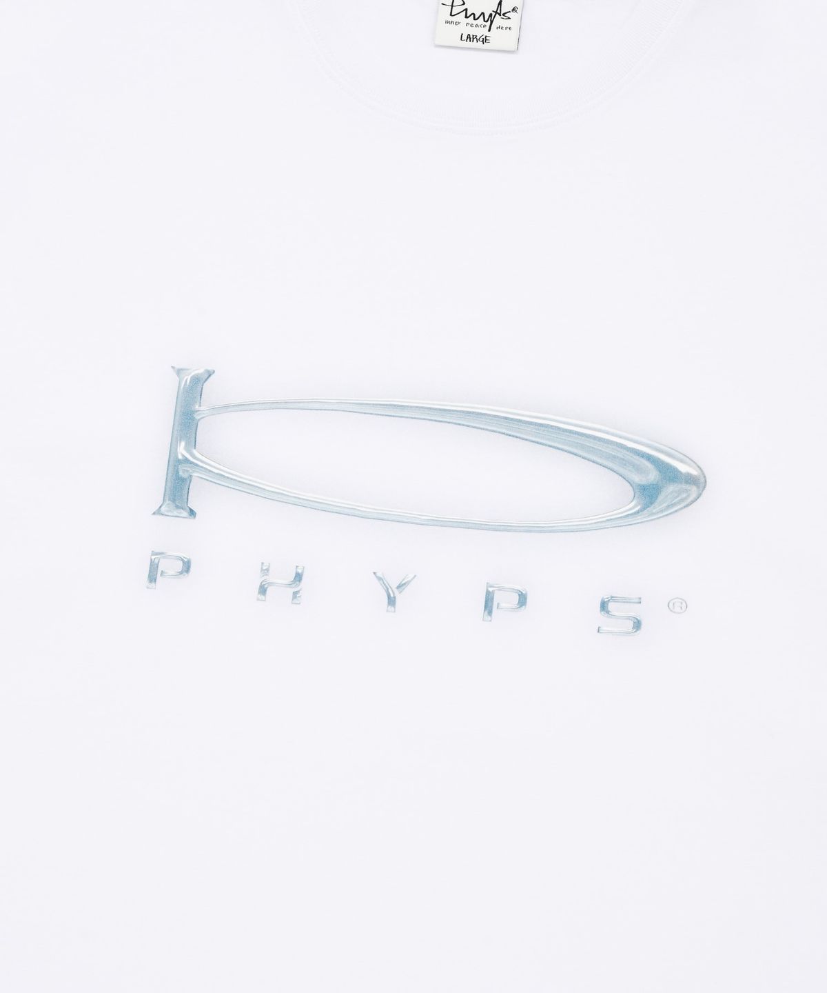 피지컬 디파트먼트(PHYSICAL DEPARTMENT) 3D P-ACTIVE 반팔티셔츠_화이트