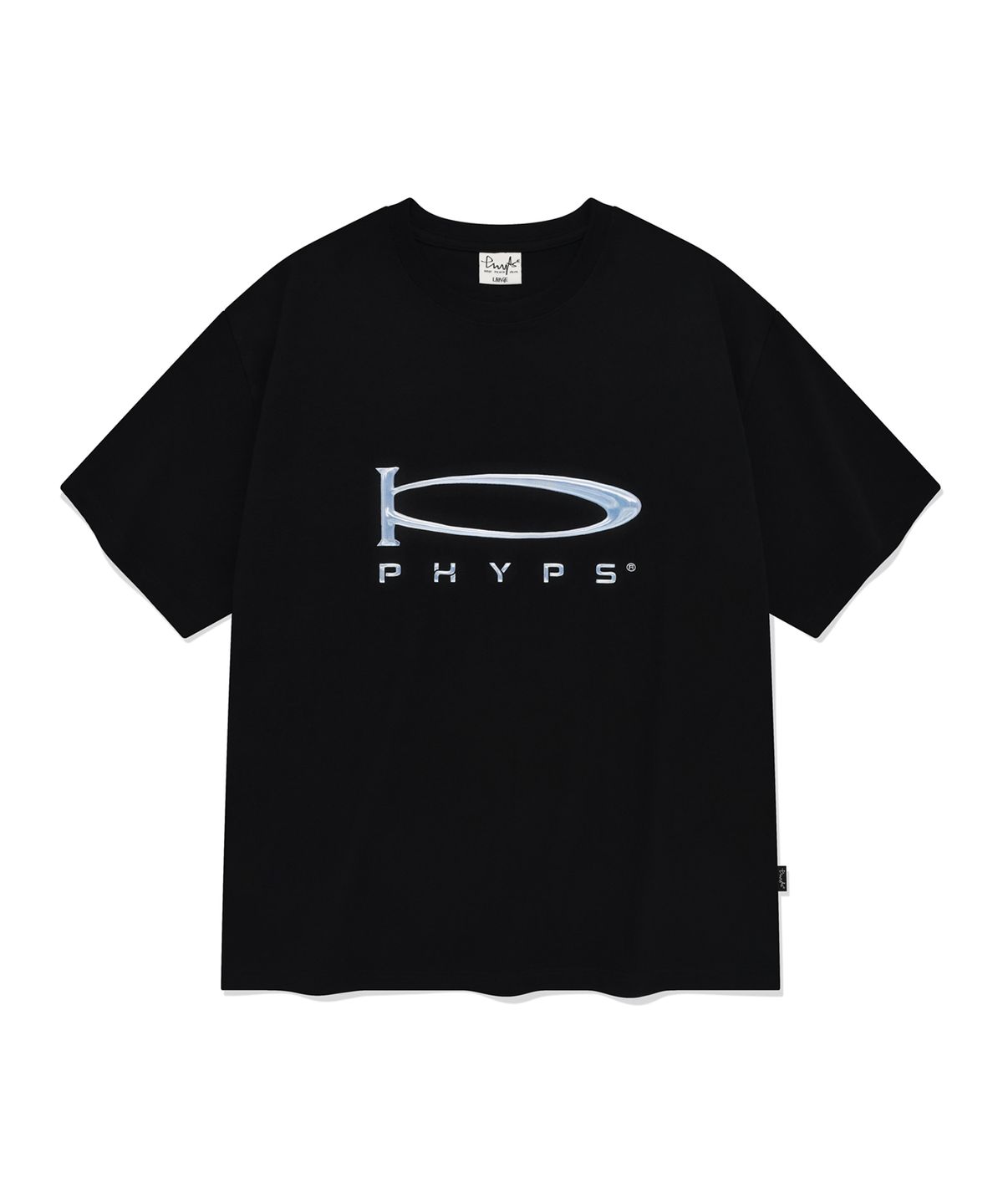 피지컬 디파트먼트(PHYSICAL DEPARTMENT) 3D P-ACTIVE 반팔티셔츠_블랙