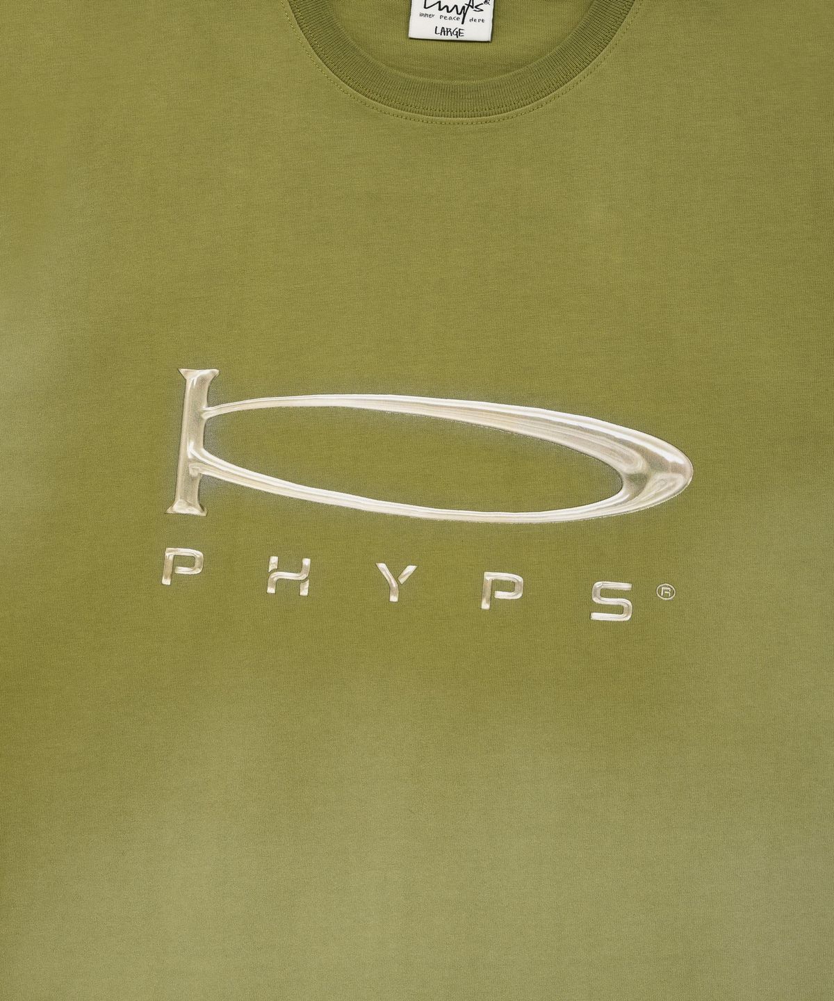 피지컬 디파트먼트(PHYSICAL DEPARTMENT) 3D P-ACTIVE 반팔티셔츠_올리브 카키