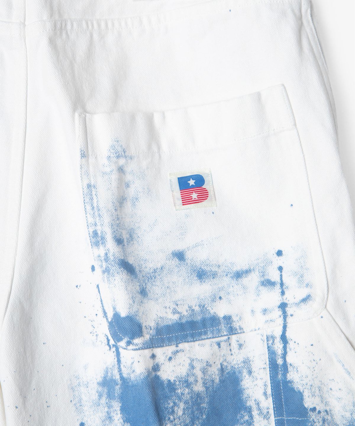 벌스데이수트(BIRTHDAYSUIT) PAINTED CARPENTER PANTS  (WHITE)