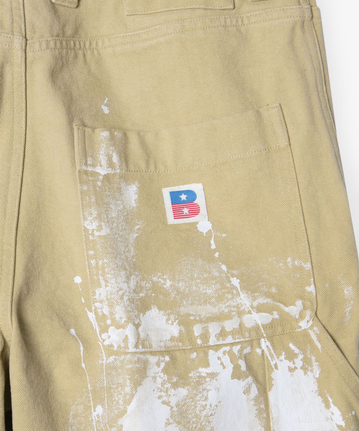벌스데이수트(BIRTHDAYSUIT) PAINTED CARPENTER PANTS (BEIGE)
