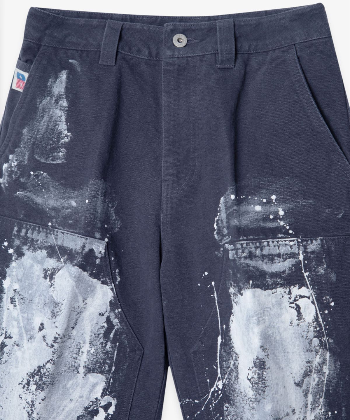 벌스데이수트(BIRTHDAYSUIT) PAINTED CARPENTER PANTS (NAVY)