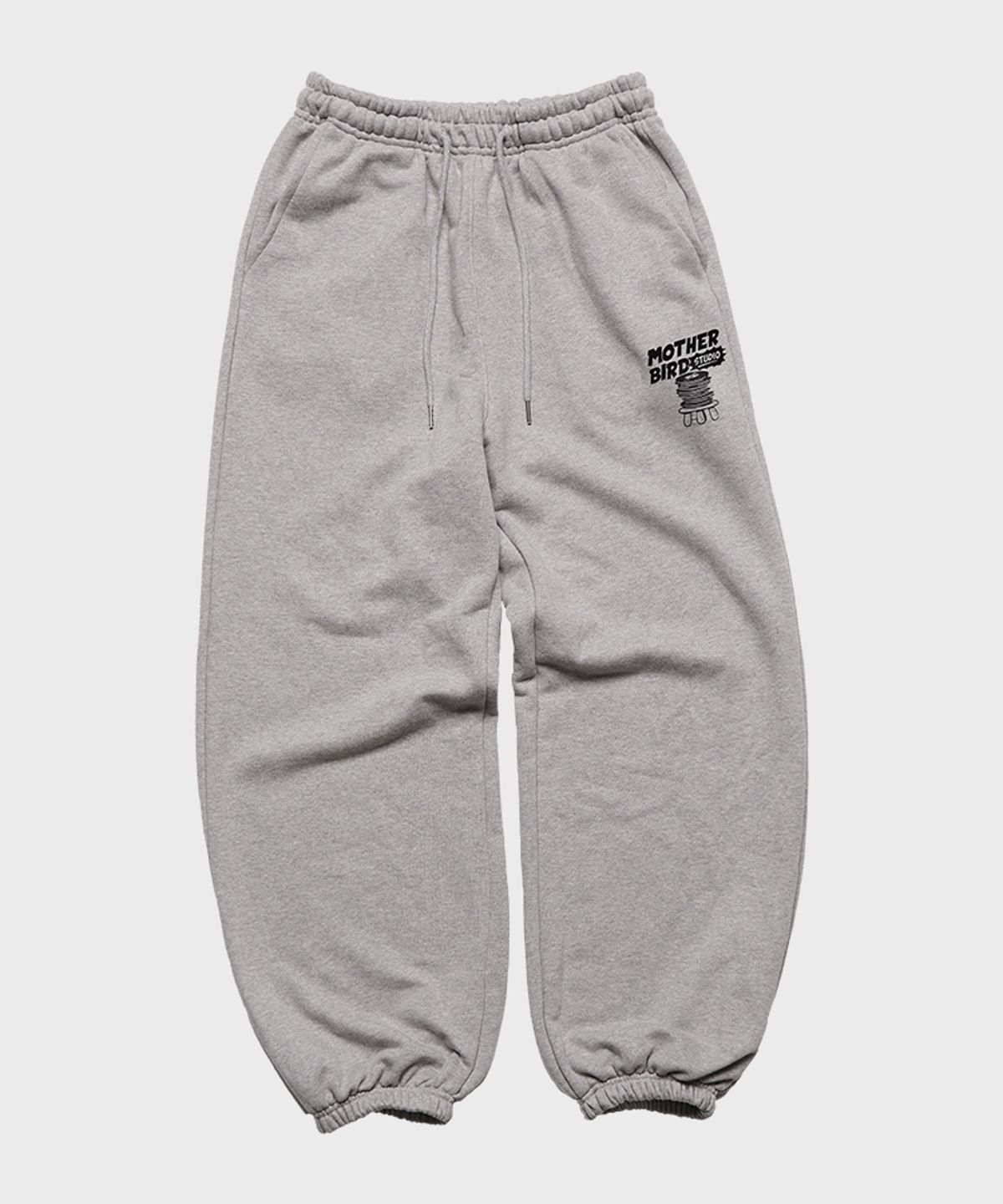 아티스트웨어(ARTISTWEAR) [ATW X 마더버드] 파일 와이드 조거팬츠