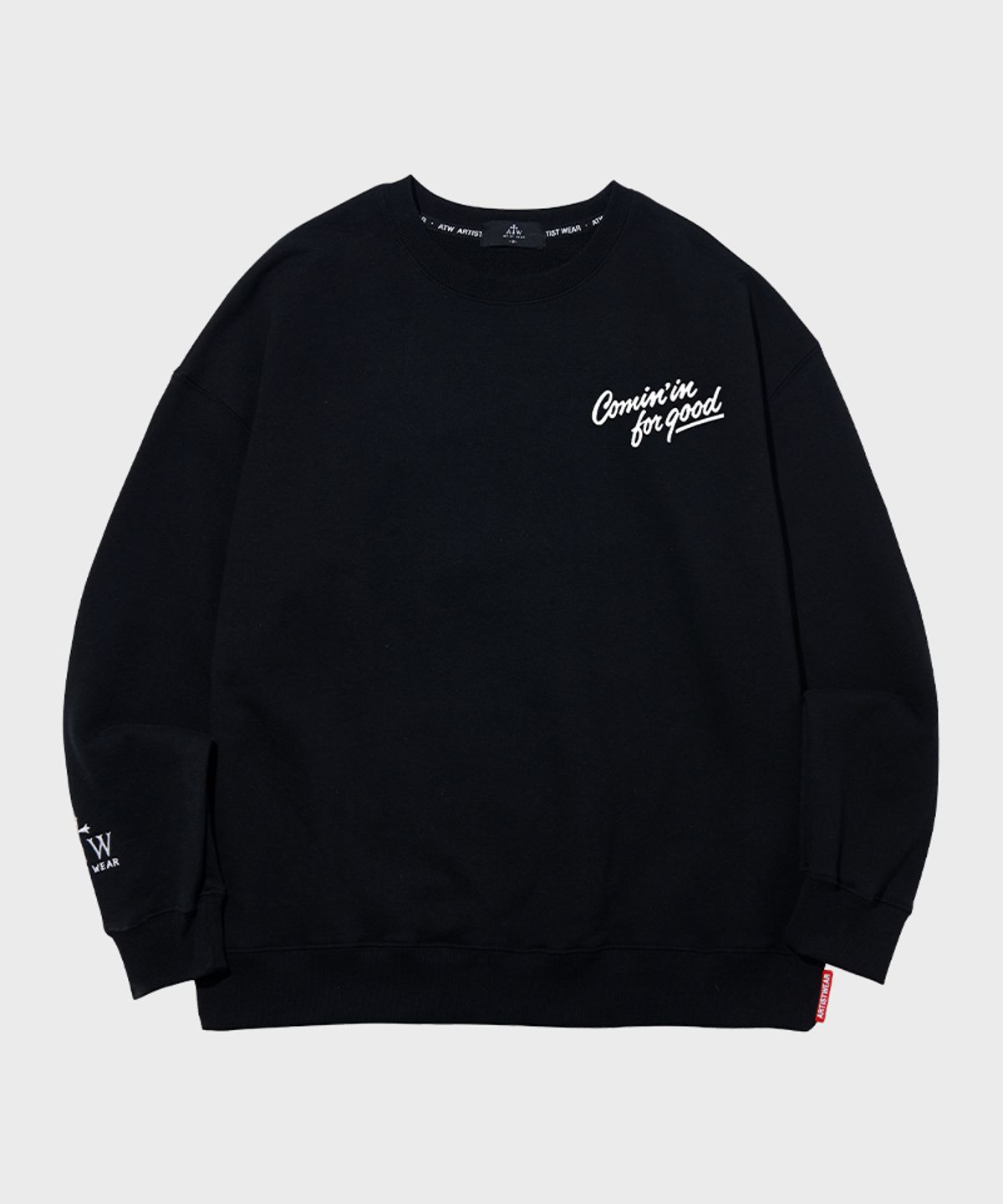 아티스트웨어(ARTISTWEAR) [ATW X 마더버드] 커밍인포굿 맨투맨