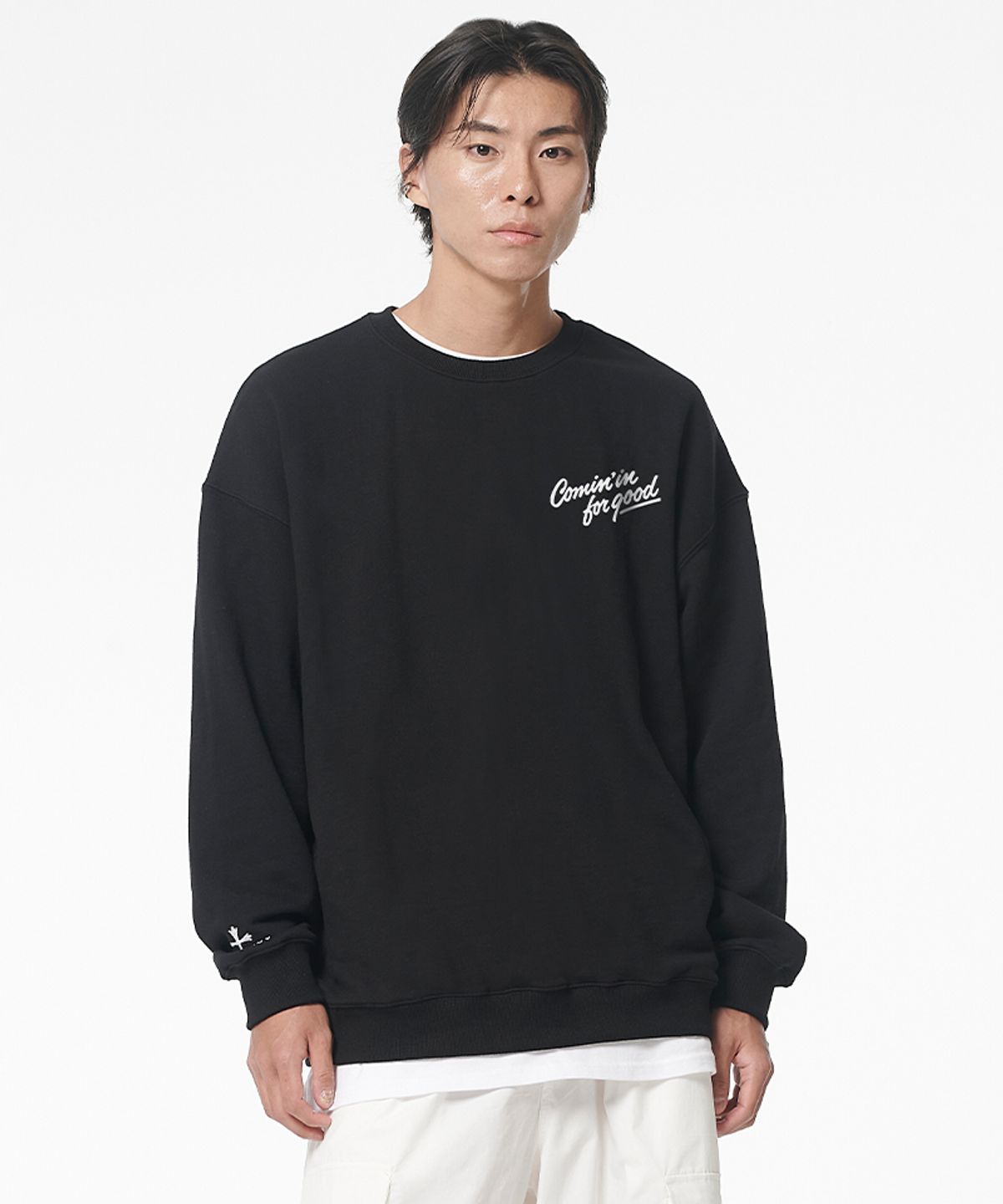 아티스트웨어(ARTISTWEAR) [ATW X 마더버드] 커밍인포굿 맨투맨