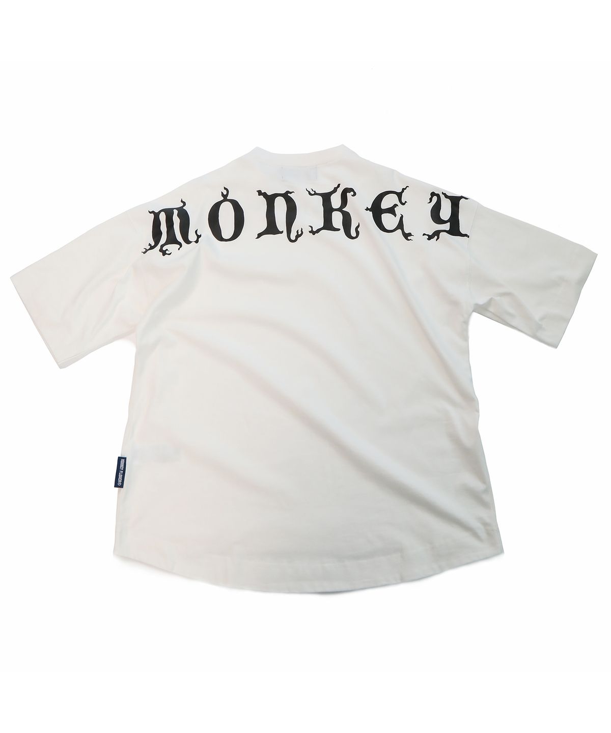 몽키플라워(Monkey Flower) 공용 MNFR 코랄폰트 반팔티셔츠/MS0WTS31U BLACK