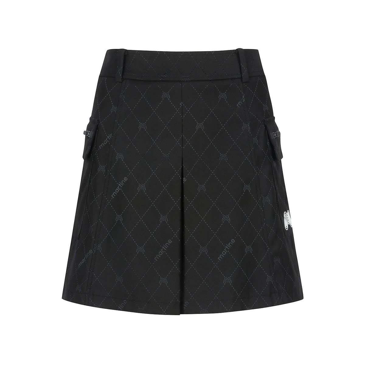 마틴골프(MARTINE GOLF) H Line Pattern Culotte_Black