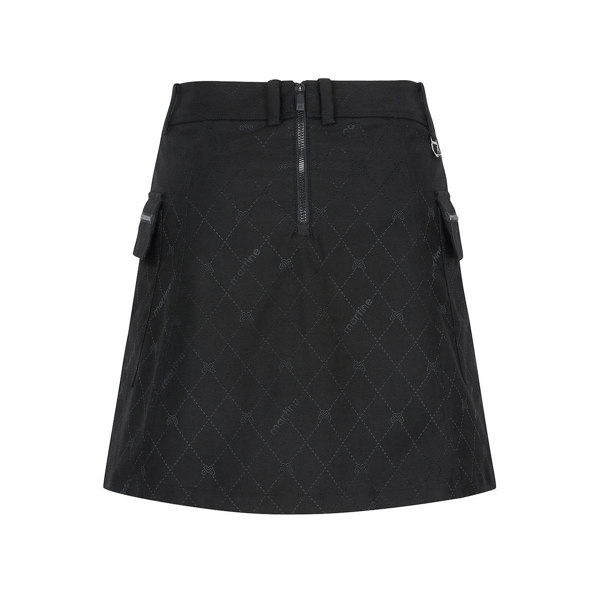 마틴골프(MARTINE GOLF) H Line Pattern Culotte_Black