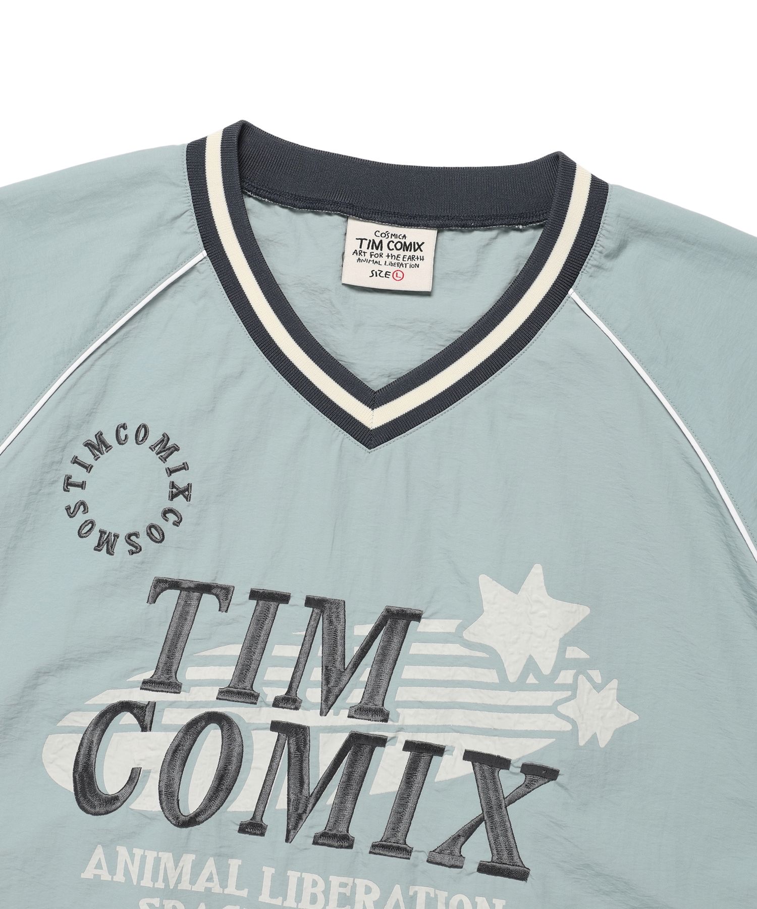 MUSINSA | TIMCOMIX NYLON COSMIC STAR SS BLUE GRAY