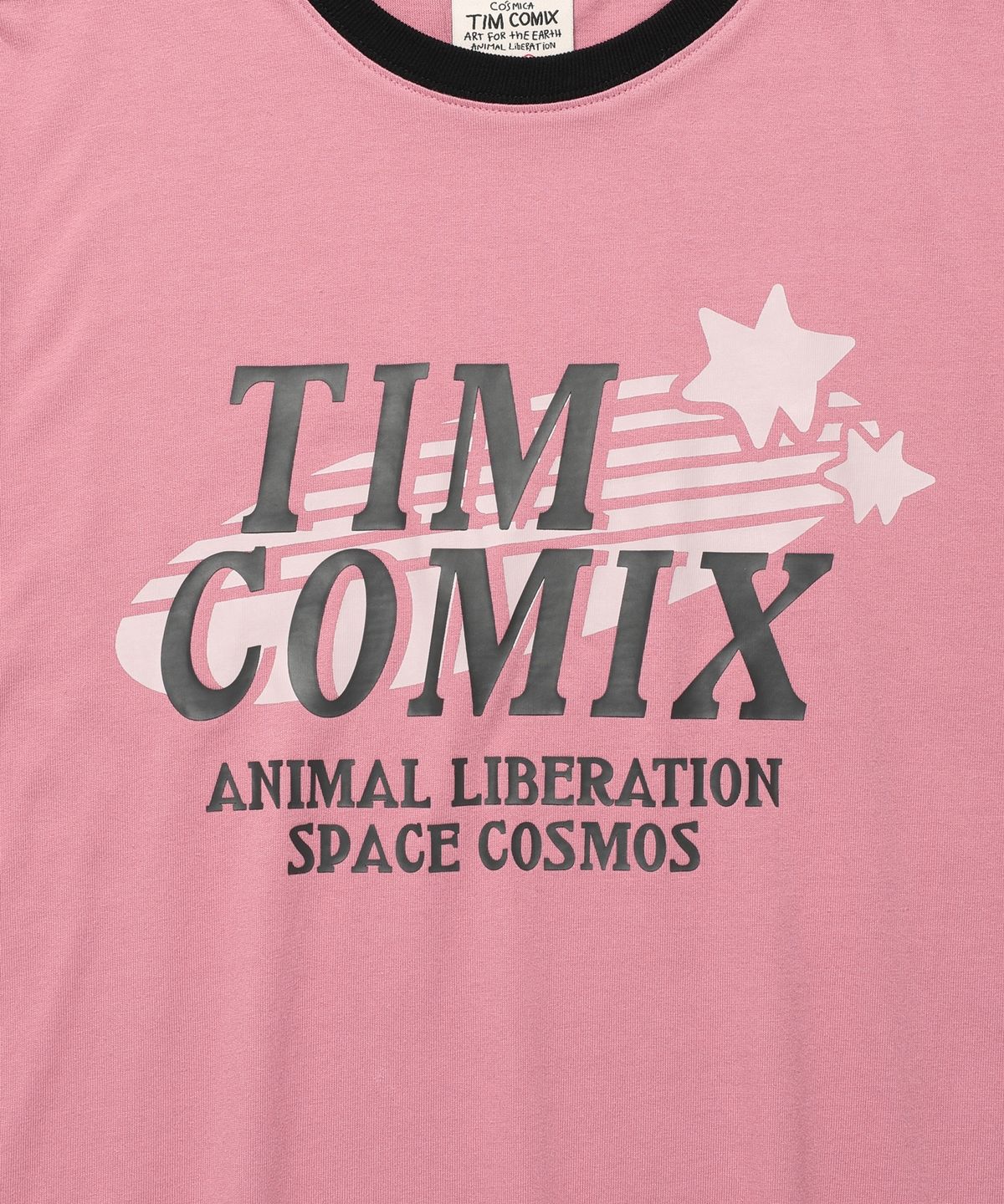 팀코믹스(TIMCOMIX) COSMIC STAR RAGLAN SS DUST PINK