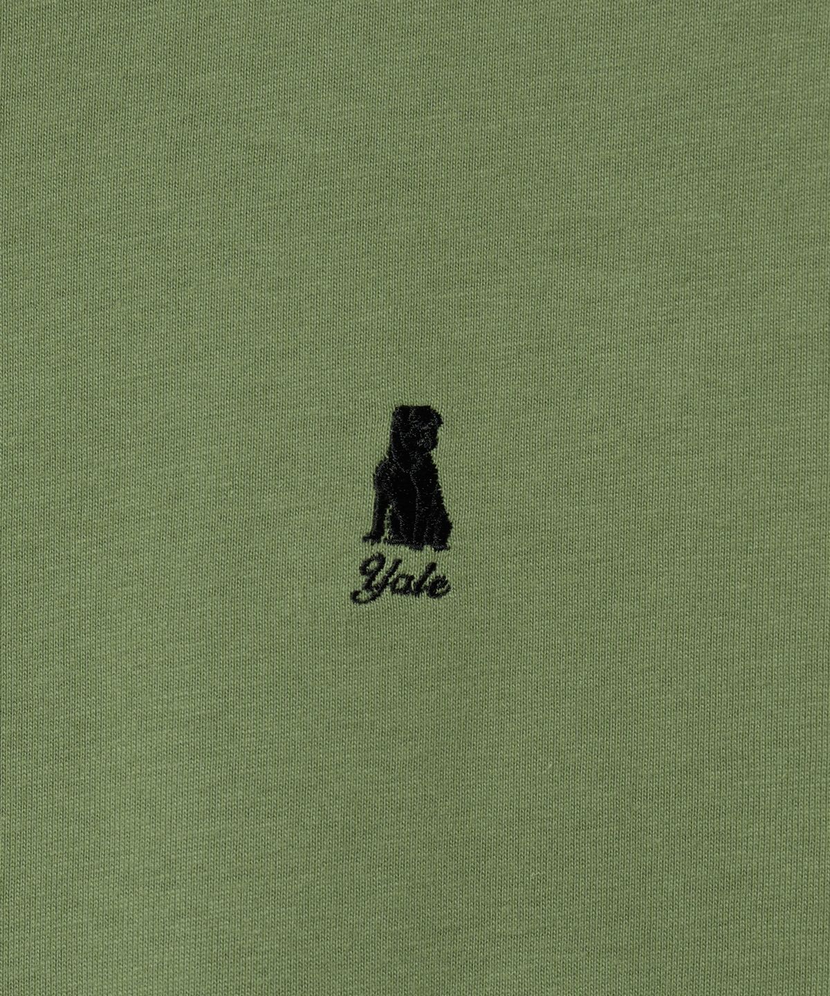 예일(YALE) HERITAGE DAN T-SHIRT VTG KHAKI