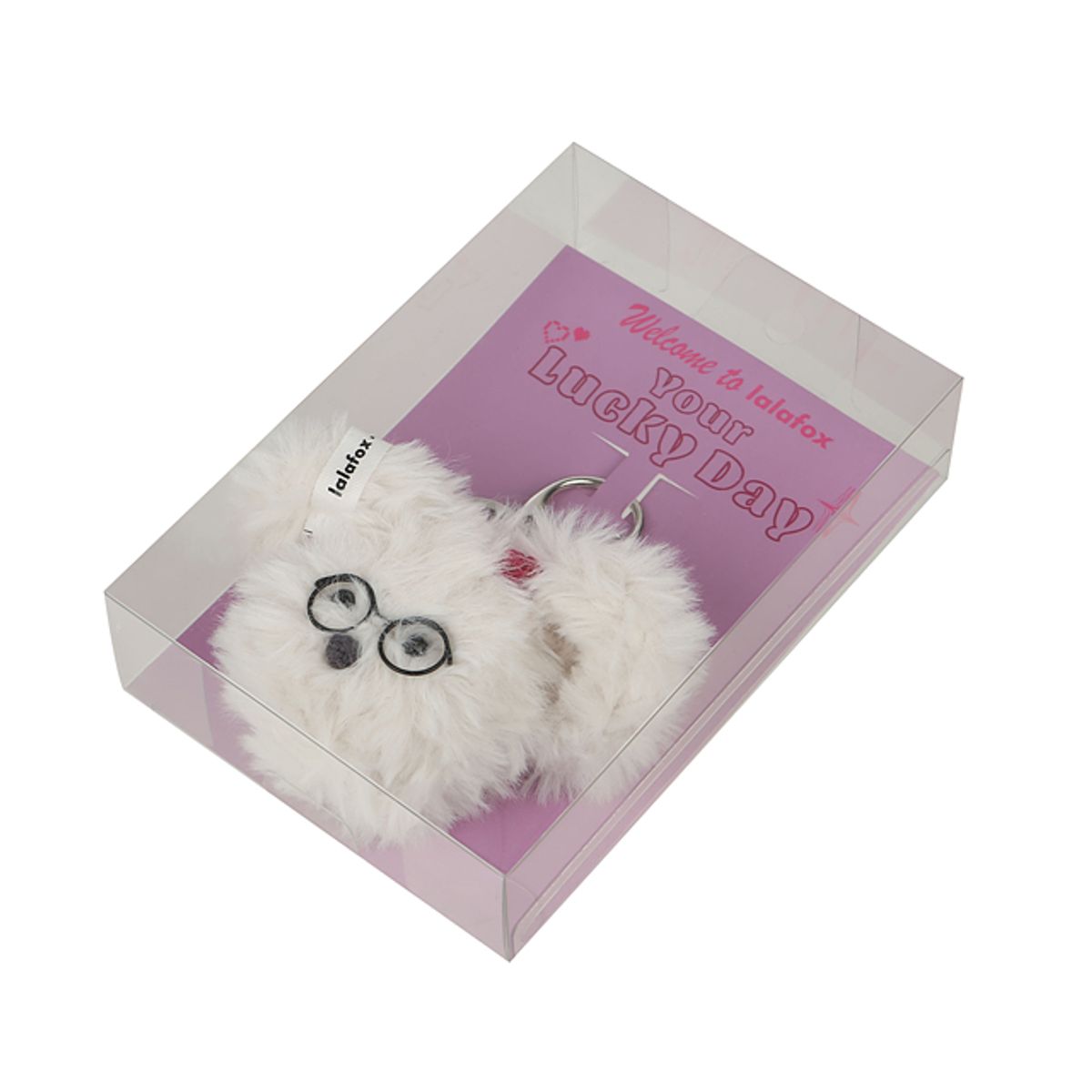 라라폭스(LALAFOX) LALAFOX UTTEUTTEU  LAMOONG KEYRING BLACK BQ2AA002