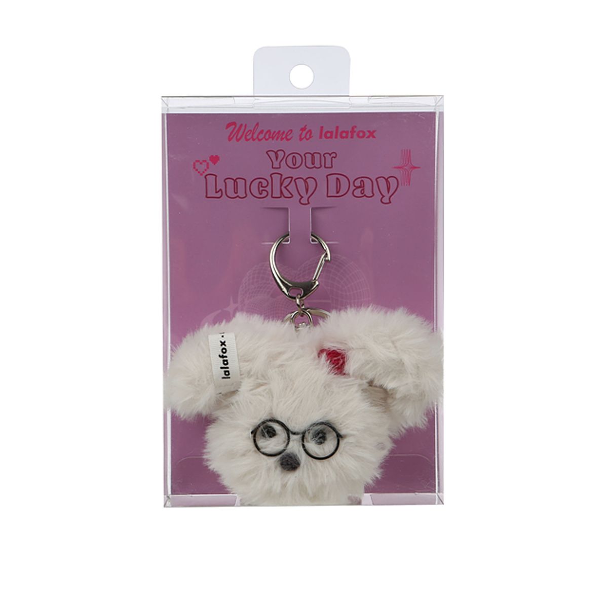 라라폭스(LALAFOX) LALAFOX UTTEUTTEU  LAMOONG KEYRING BLACK BQ2AA002