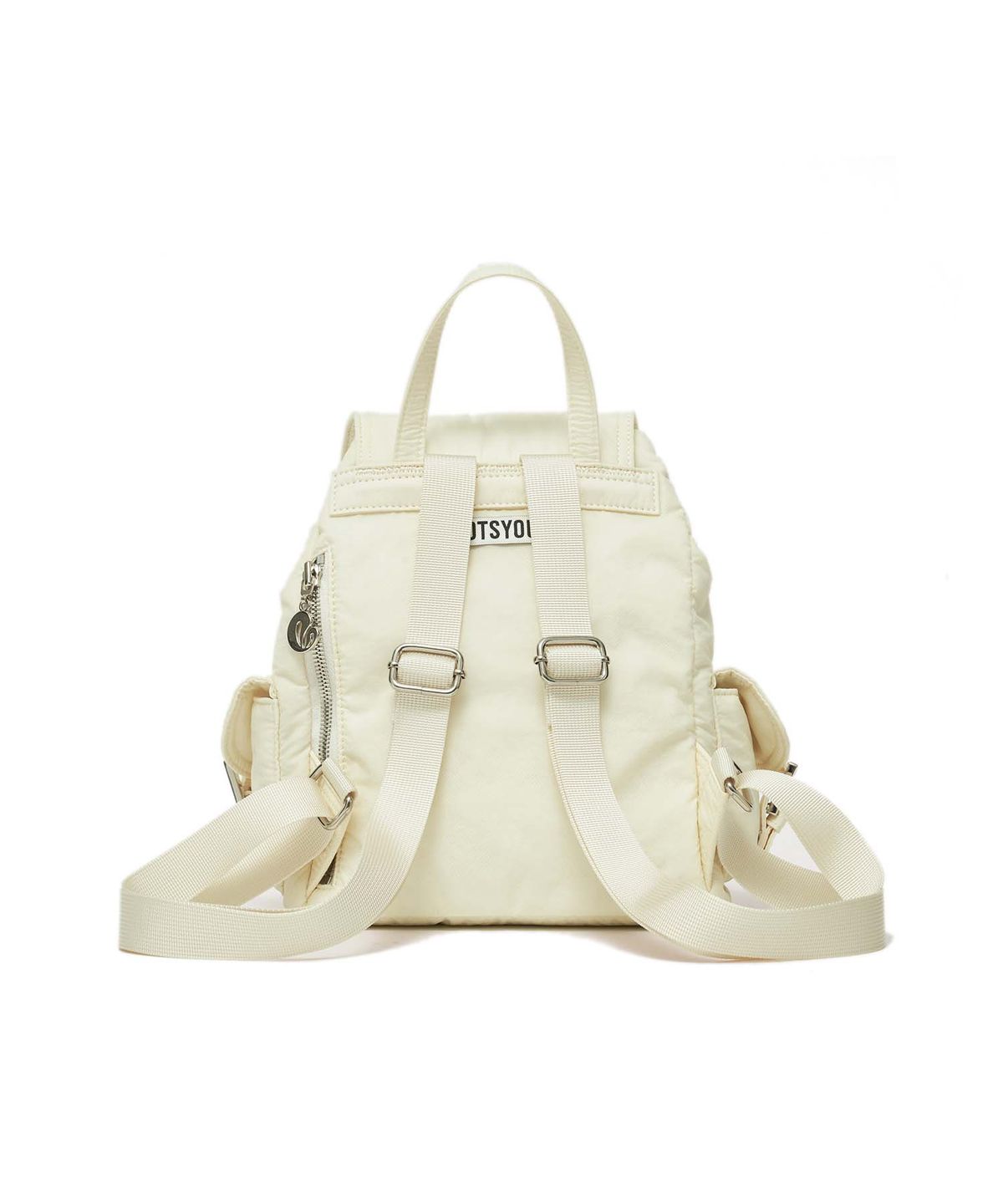 라츠유(LOTSYOU) Nostalgia chubby Backpack Ivory