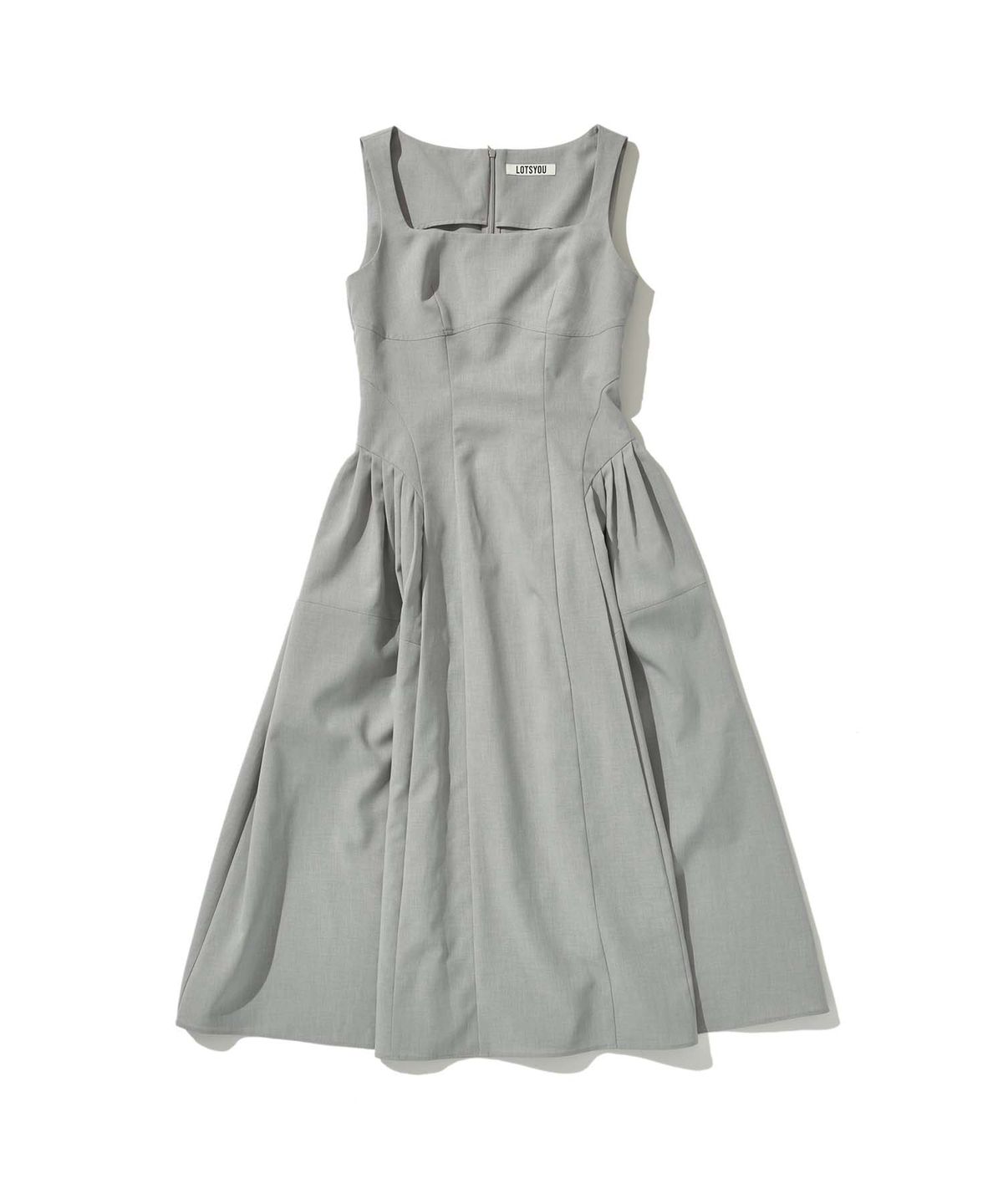 라츠유(LOTSYOU) lotsyou_Old Money Dress Gray