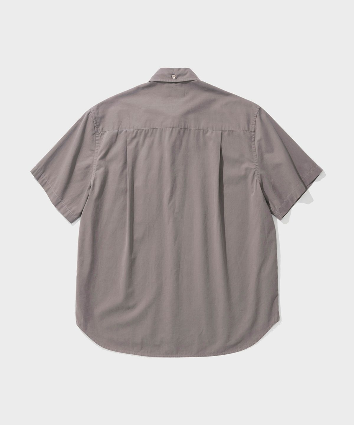 셔터(SHIRTER) BRUSHED COTTON HALF SHIRT (PALE PINK)