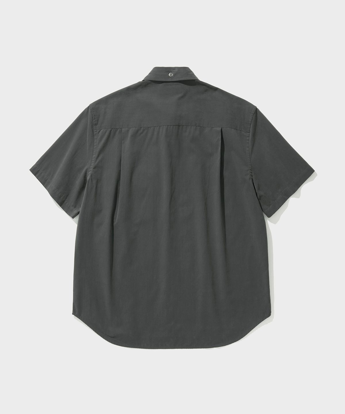 셔터(SHIRTER) BRUSHED COTTON HALF SHIRT (GREY)