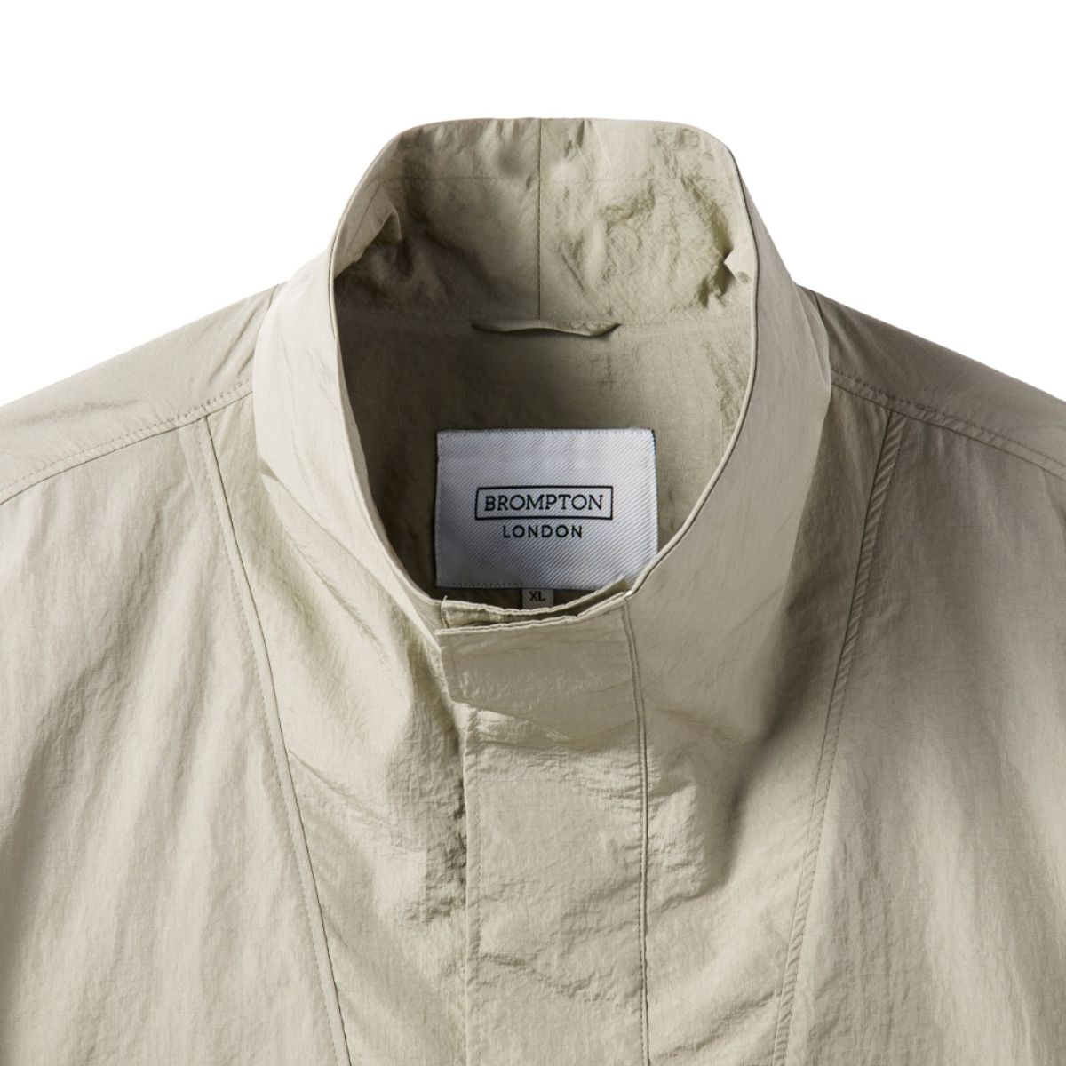 브롬톤 런던(BROMPTON LONDON) RIPSTOP LONG SLEEVE ANORAK - BEIGE (P242MAN538)