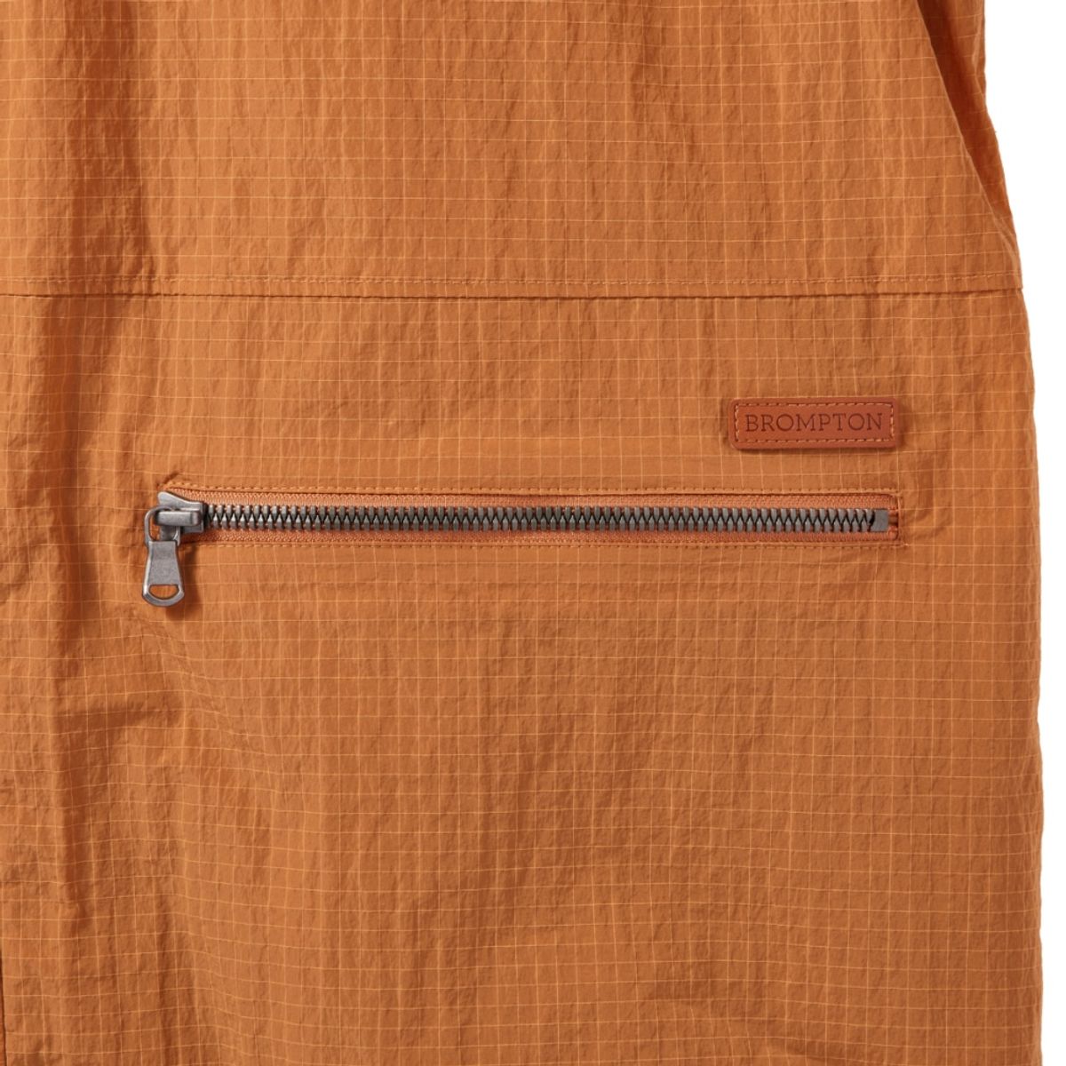 브롬톤 런던(BROMPTON LONDON) RIPSTOP HOODED JUMPER - ORANGE (P242UJP431)