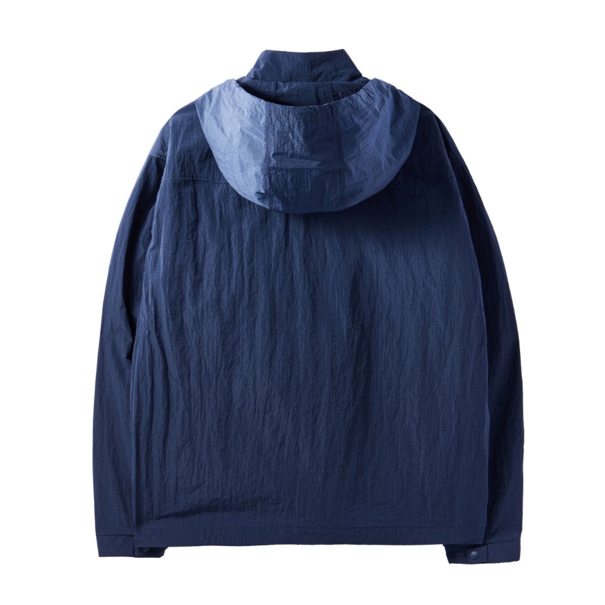 브롬톤 런던(BROMPTON LONDON) RIPSTOP HOODED JUMPER - NAVY (P242UJP431)
