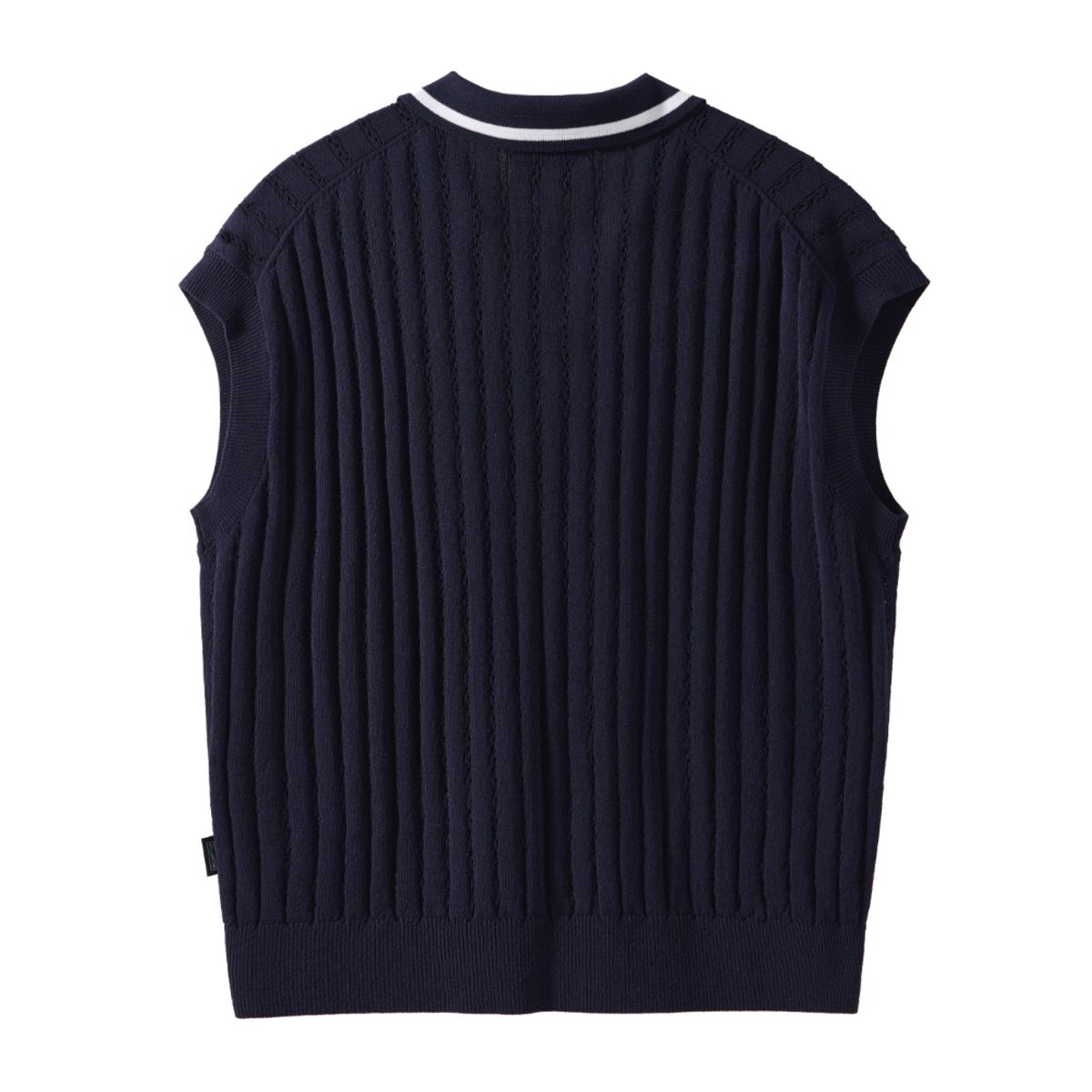 브롬톤 런던(BROMPTON LONDON) W HALF SLEEVE KNIT - NAVY (P242WKT651)