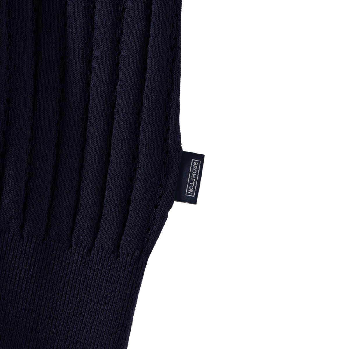 브롬톤 런던(BROMPTON LONDON) W HALF SLEEVE KNIT - NAVY (P242WKT651)