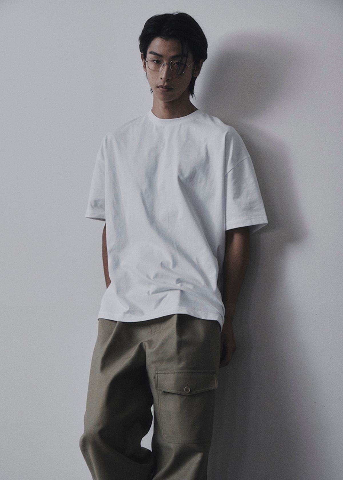 멉스(MUPS) Pocket cotton pants [khaki]
