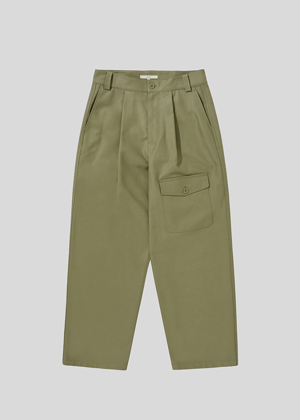 멉스(MUPS) Pocket cotton pants [khaki]