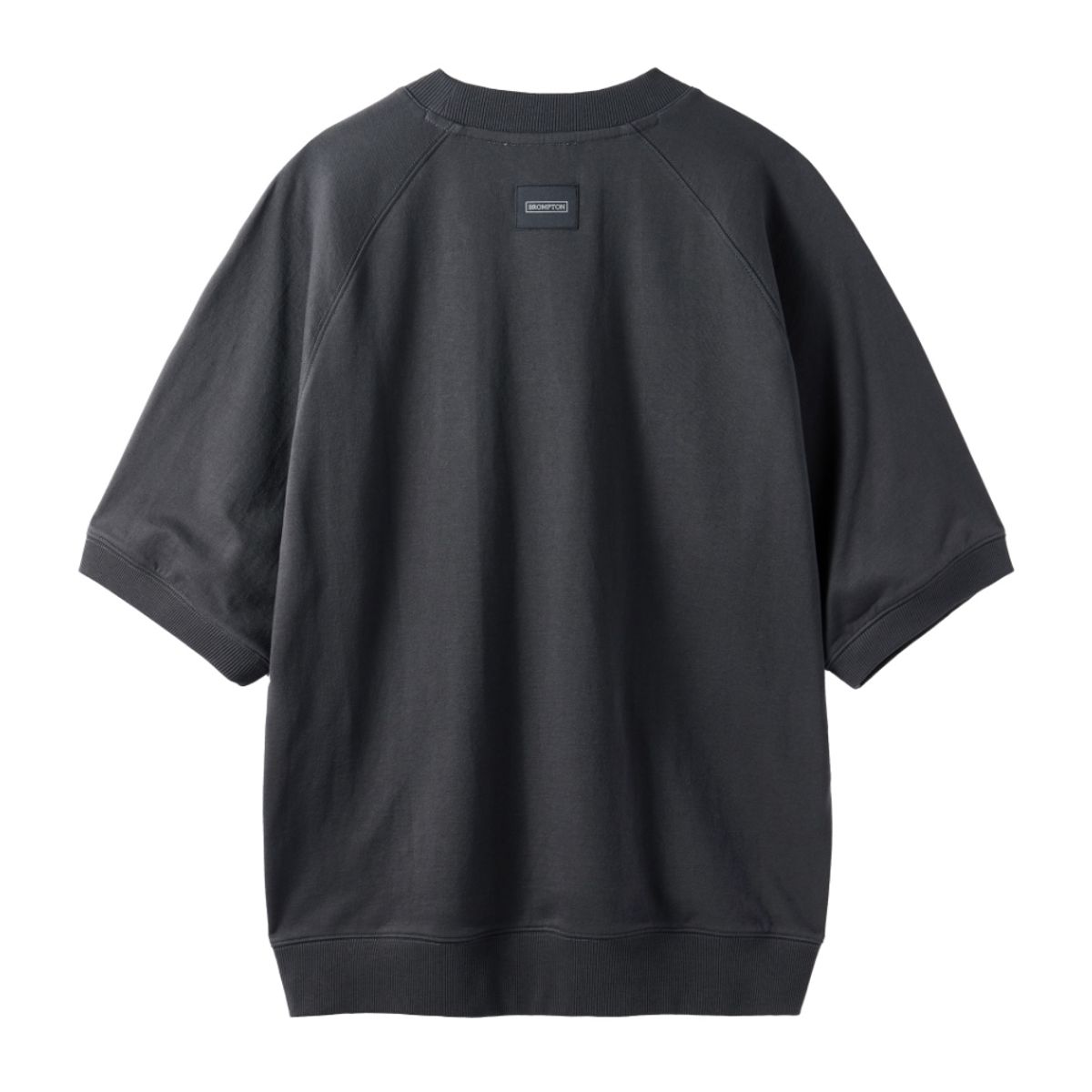 브롬톤 런던(BROMPTON LONDON) ROPE EMBRO TERRY HALF SLEEVE T-SHIRT - C/GREY (P242UTS420)